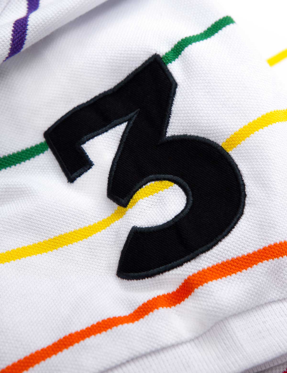 PRIDE STRIPED POLO SHIRT - Image 7