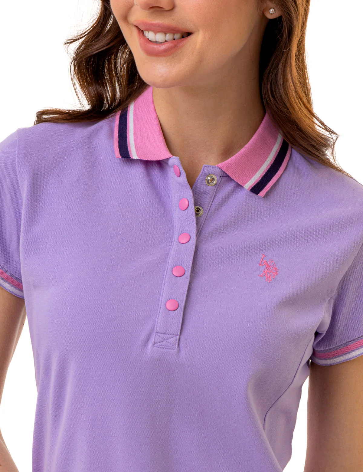PRINCESS SIDE SEAM TIPPED POLO SHIRT - Image 13