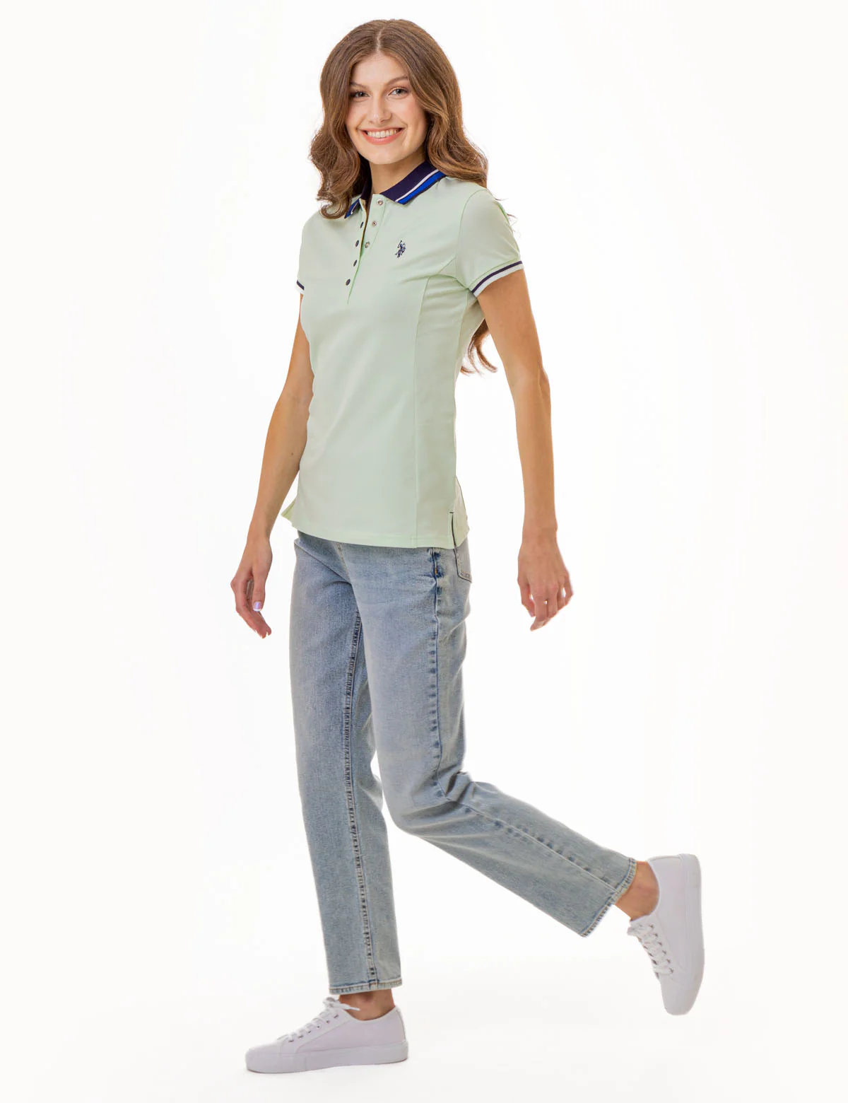PRINCESS SIDE SEAM TIPPED POLO SHIRT - Image 9