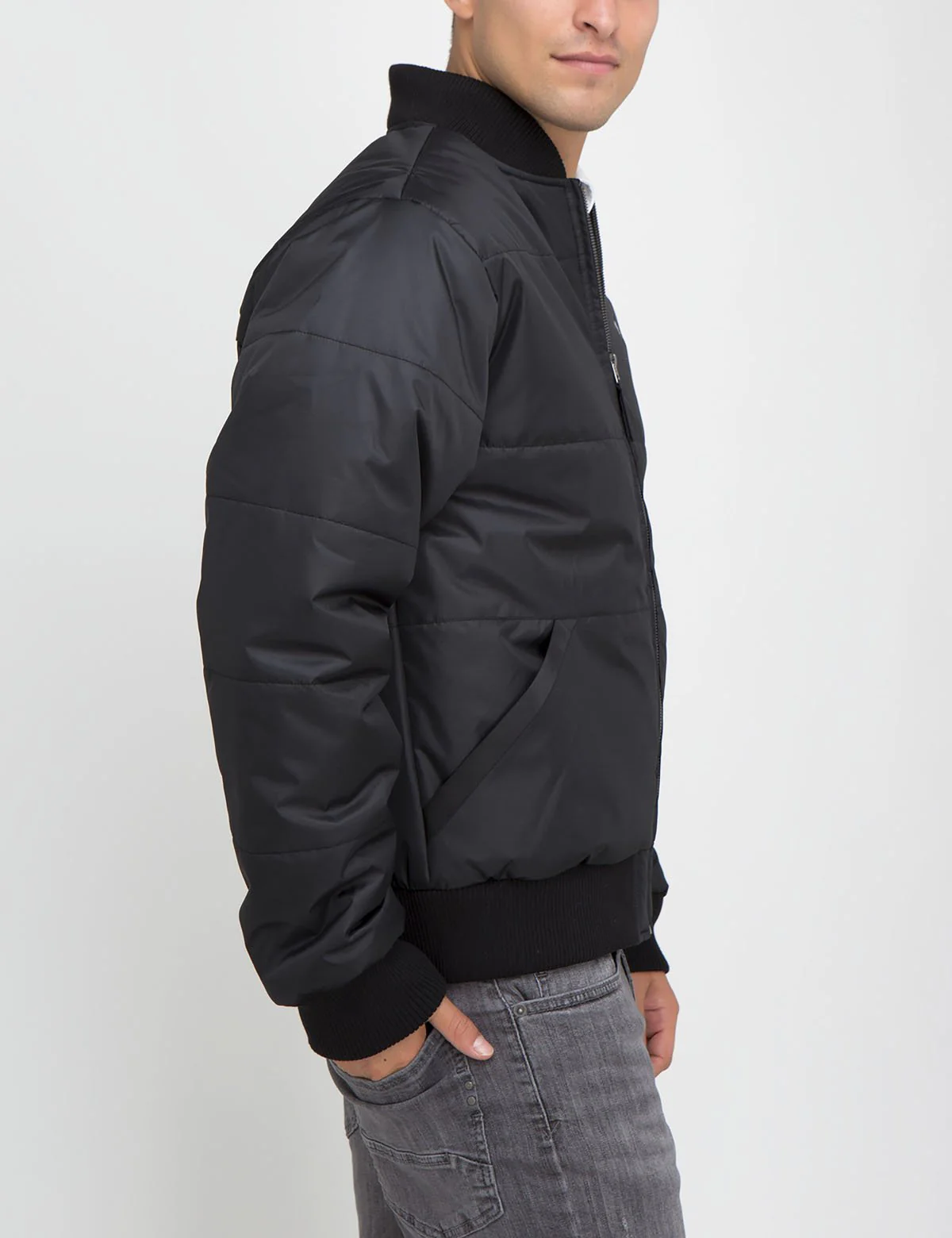 Printed Logo Recon Bomber Jacket - Image 11