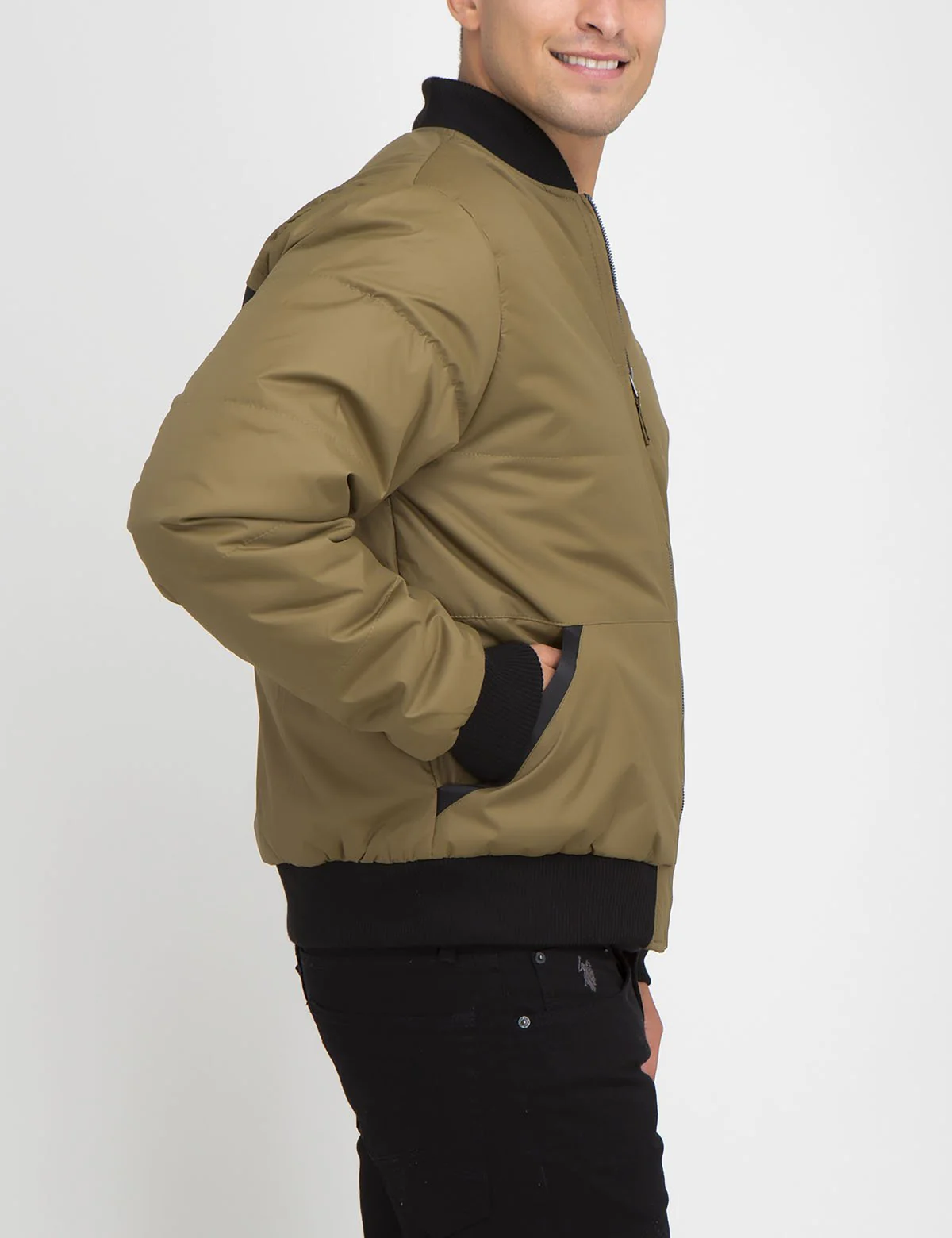 Printed Logo Recon Bomber Jacket - Image 8