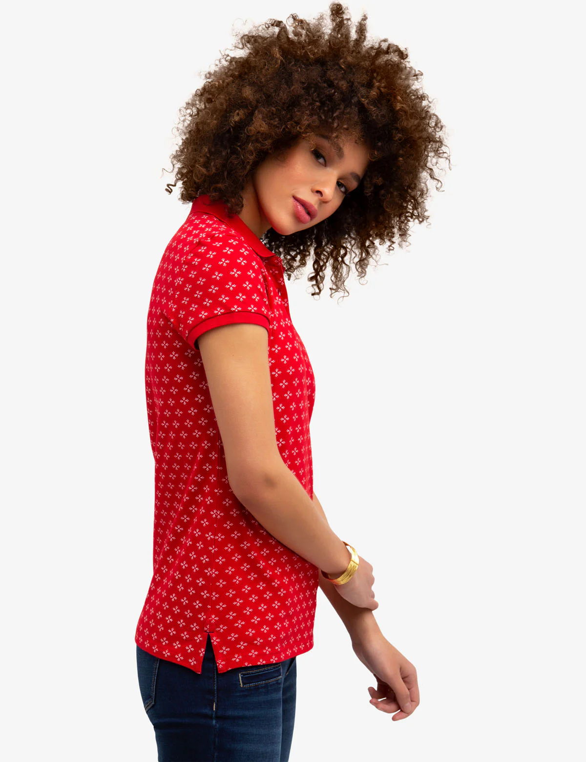 PRINTED POLO SHIRT - Image 3