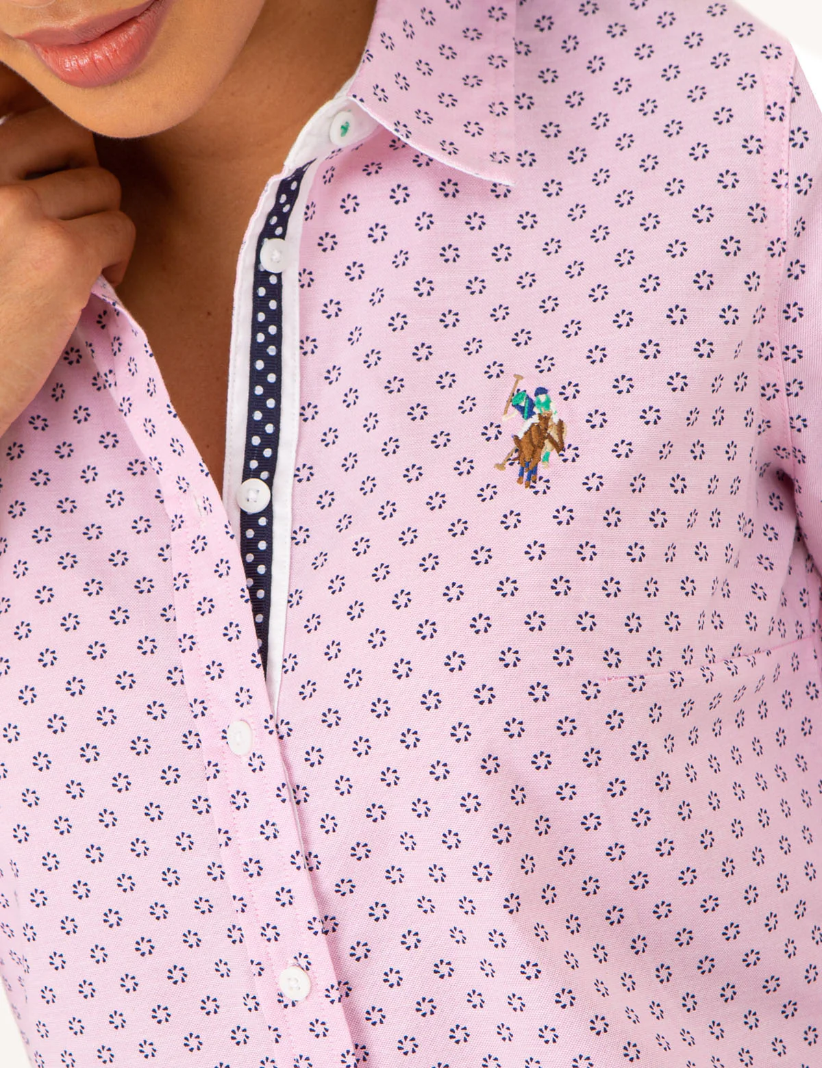 PRINTED POPLIN OXFORD SHIRT - Image 2