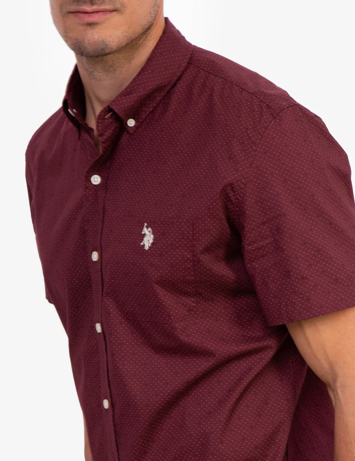 PRINTED POPLIN SHORT SLEEVE SHIRT - Image 10