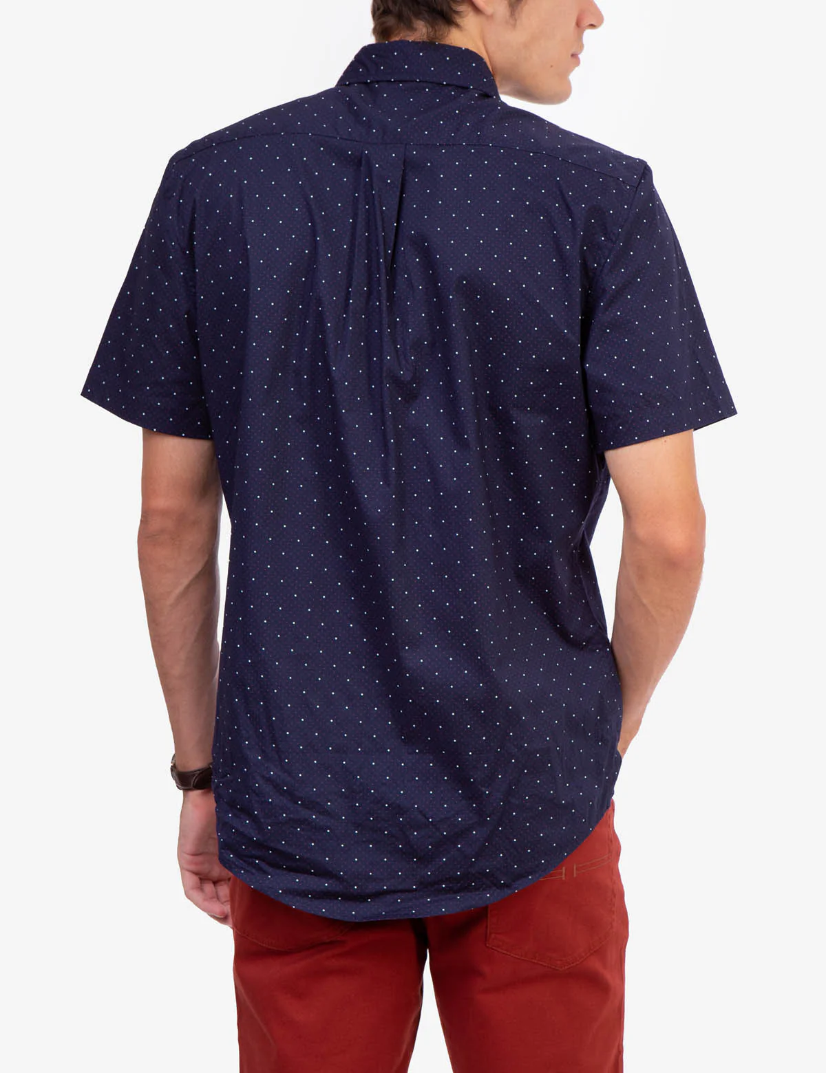 PRINTED POPLIN SHORT SLEEVE SHIRT - Image 4