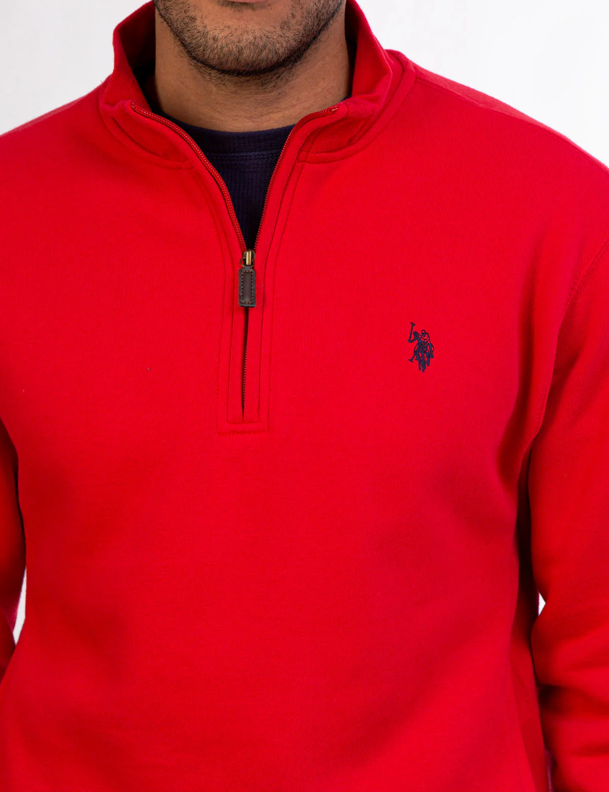QUARTER ZIP PULLOVER SWEATSHIRT - Image 15