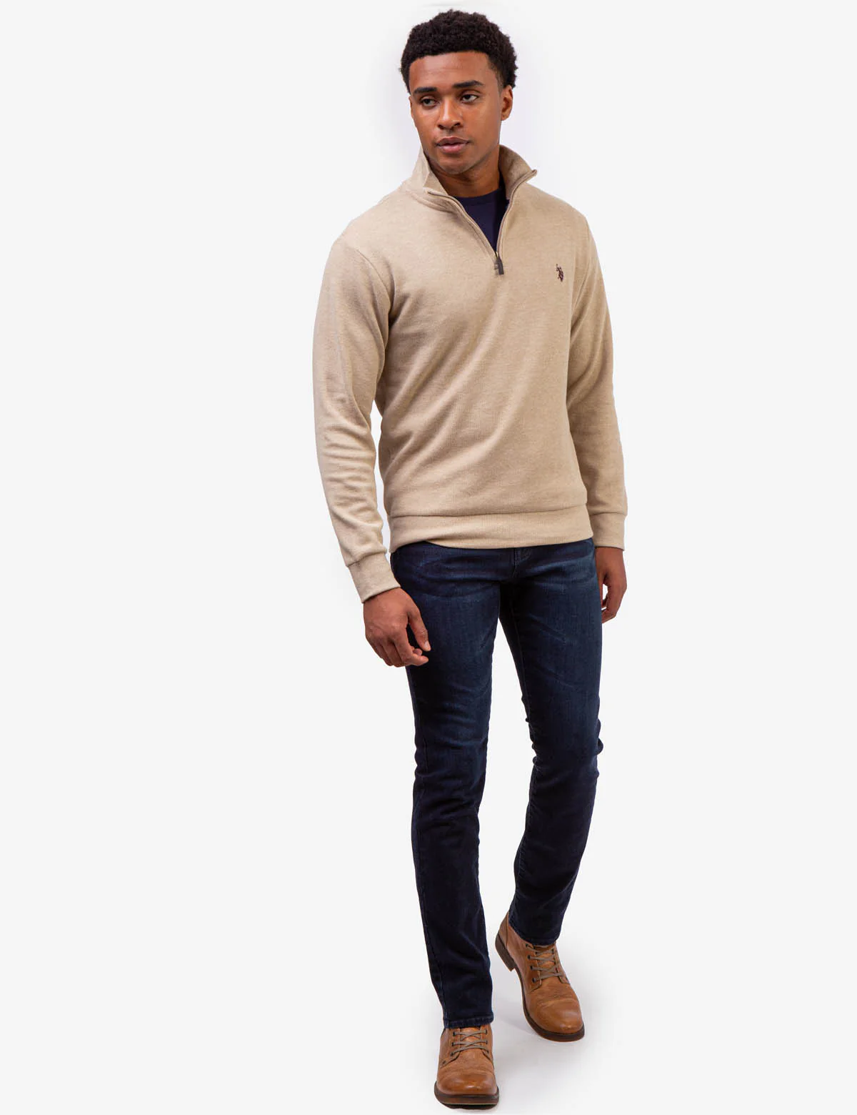QUARTER ZIP SWEATER - Image 3