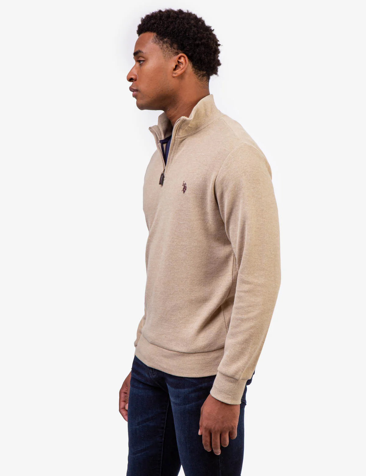 QUARTER ZIP SWEATER - Image 4
