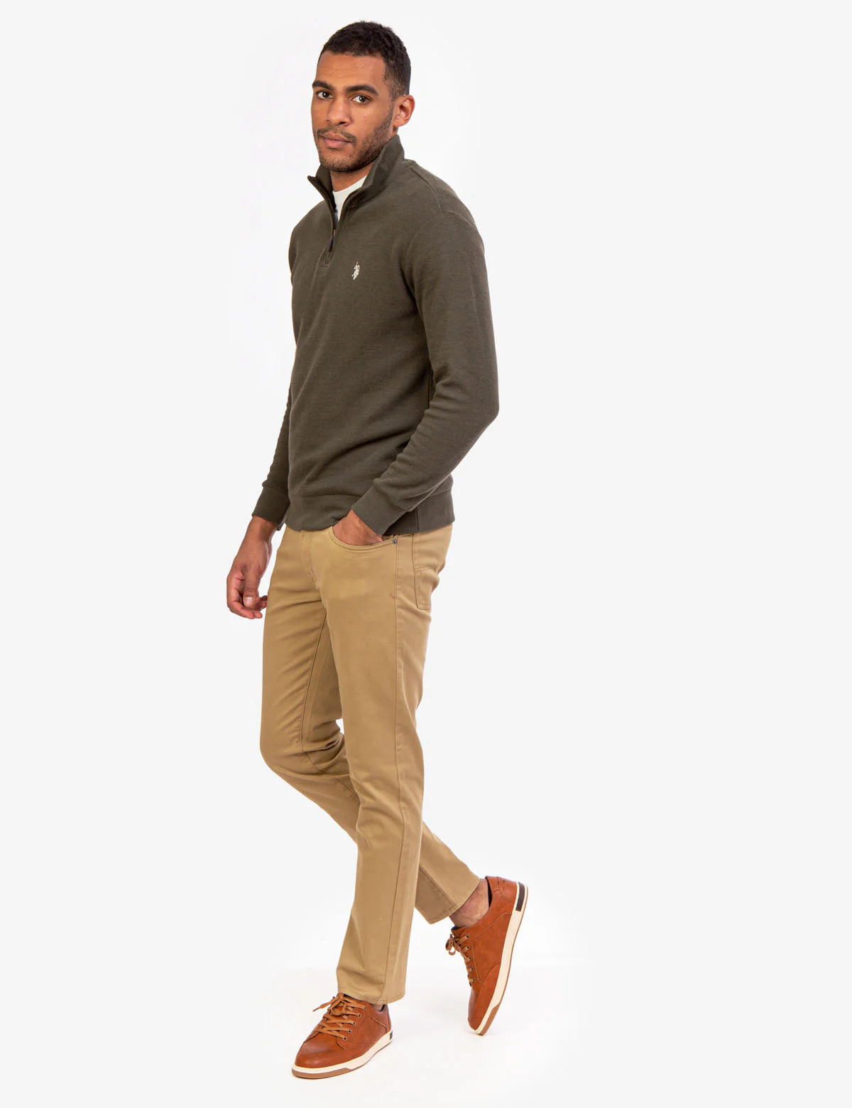 QUARTER ZIP SWEATER - Image 7