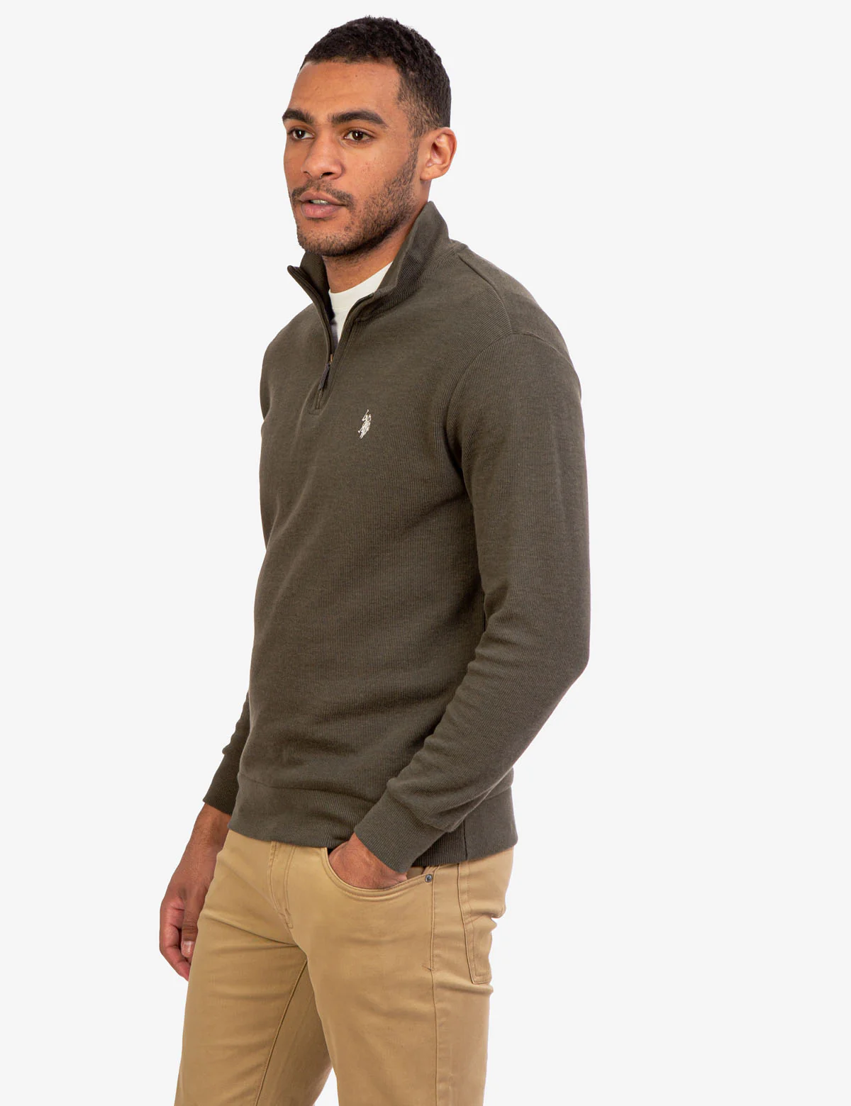 QUARTER ZIP SWEATER - Image 8