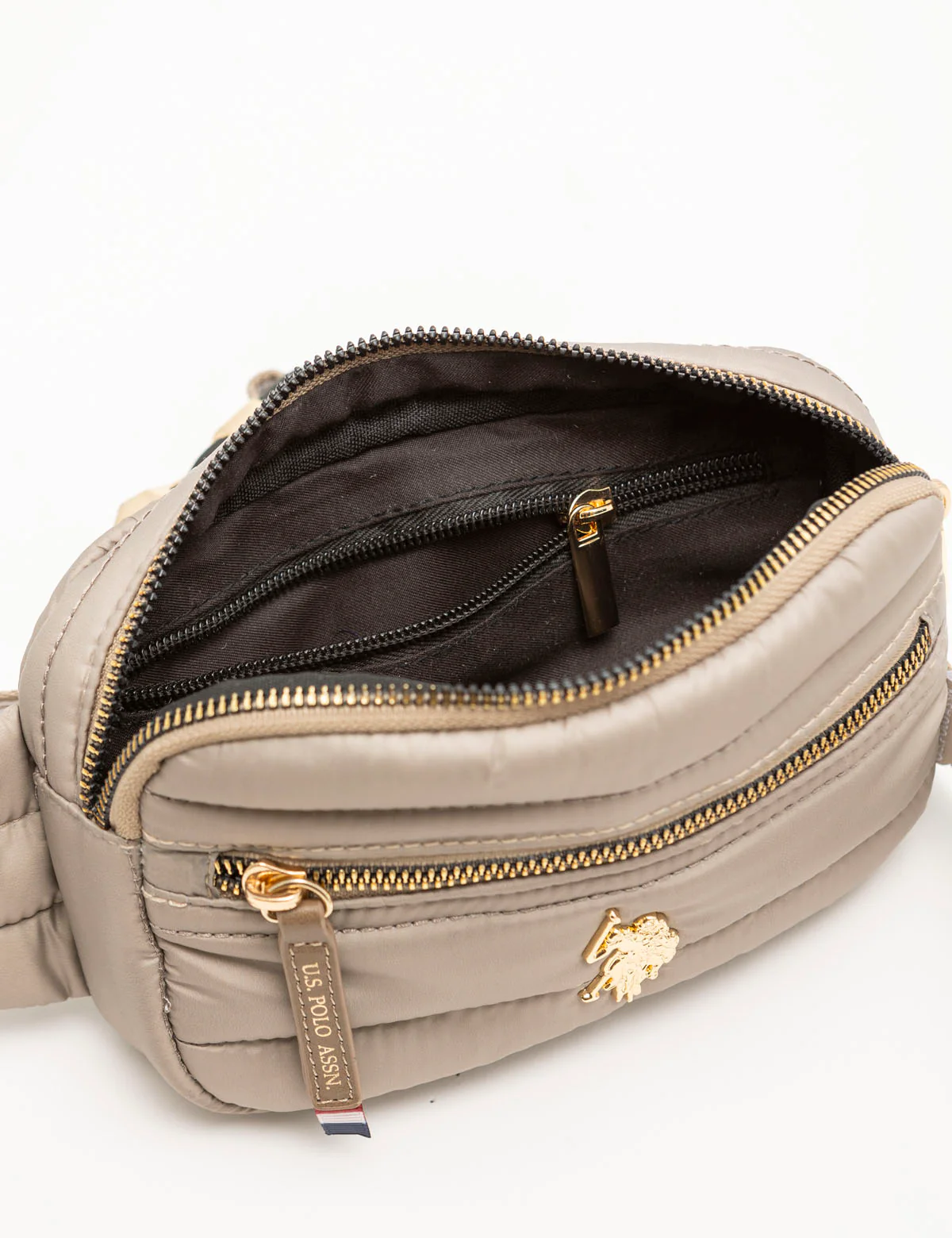 QUILTED BRANDED BELT BAG - Image 4