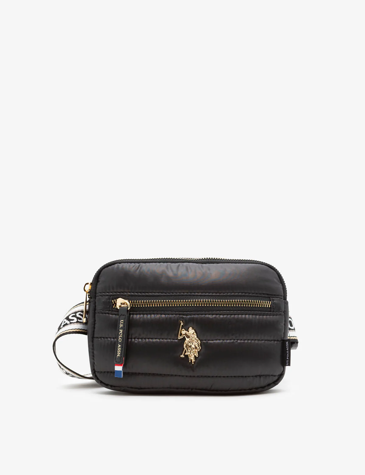 QUILTED BRANDED BELT BAG - Image 5