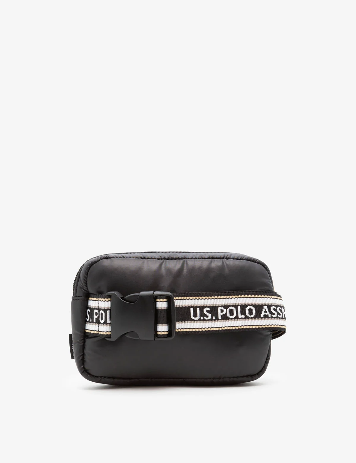 QUILTED BRANDED BELT BAG - Image 9