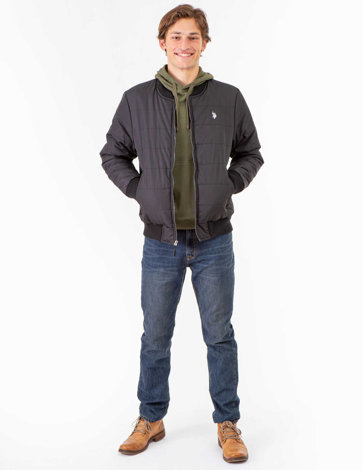 QUILTED BOMBER JACKET - Image 2