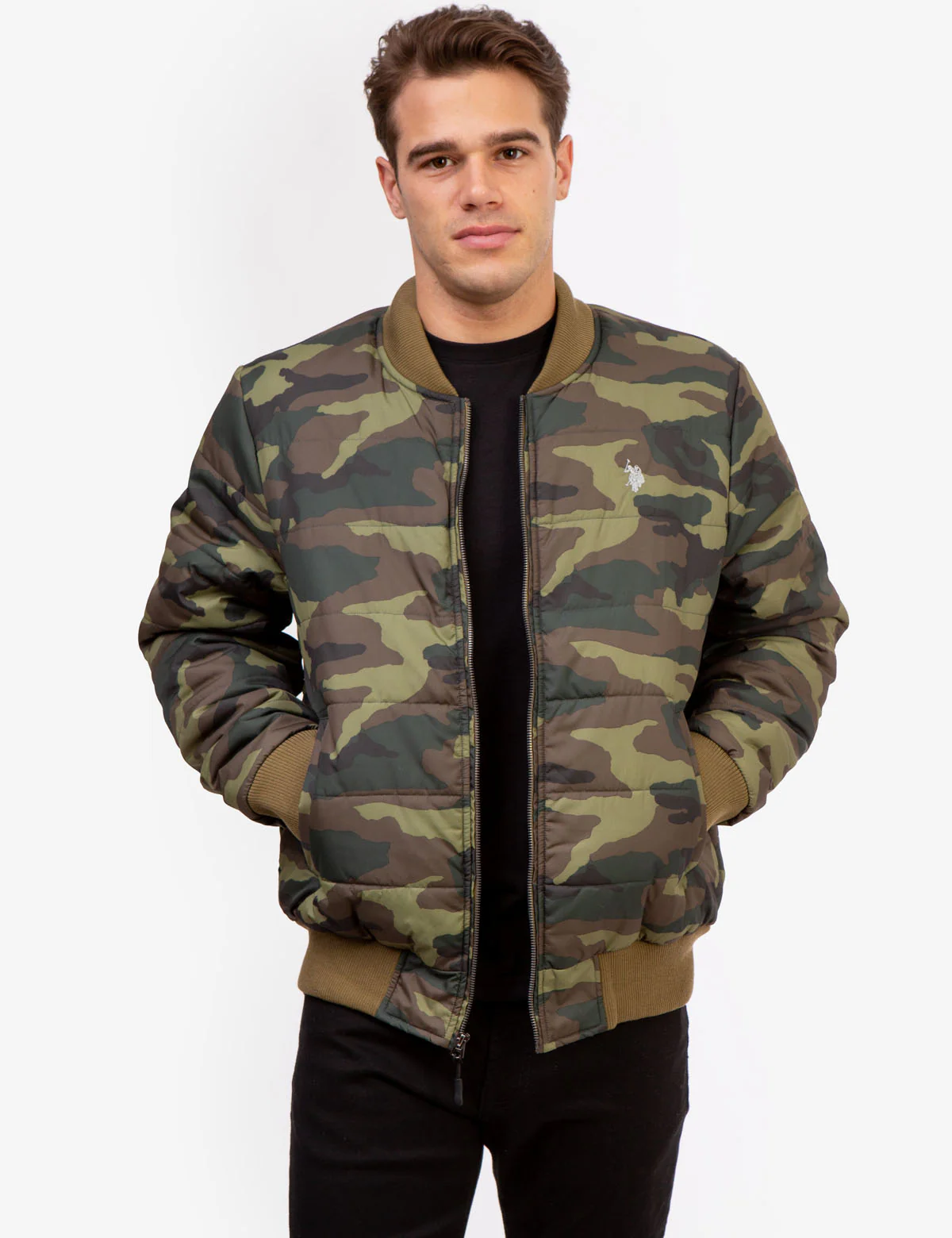 QUILTED BOMBER JACKET - Image 5