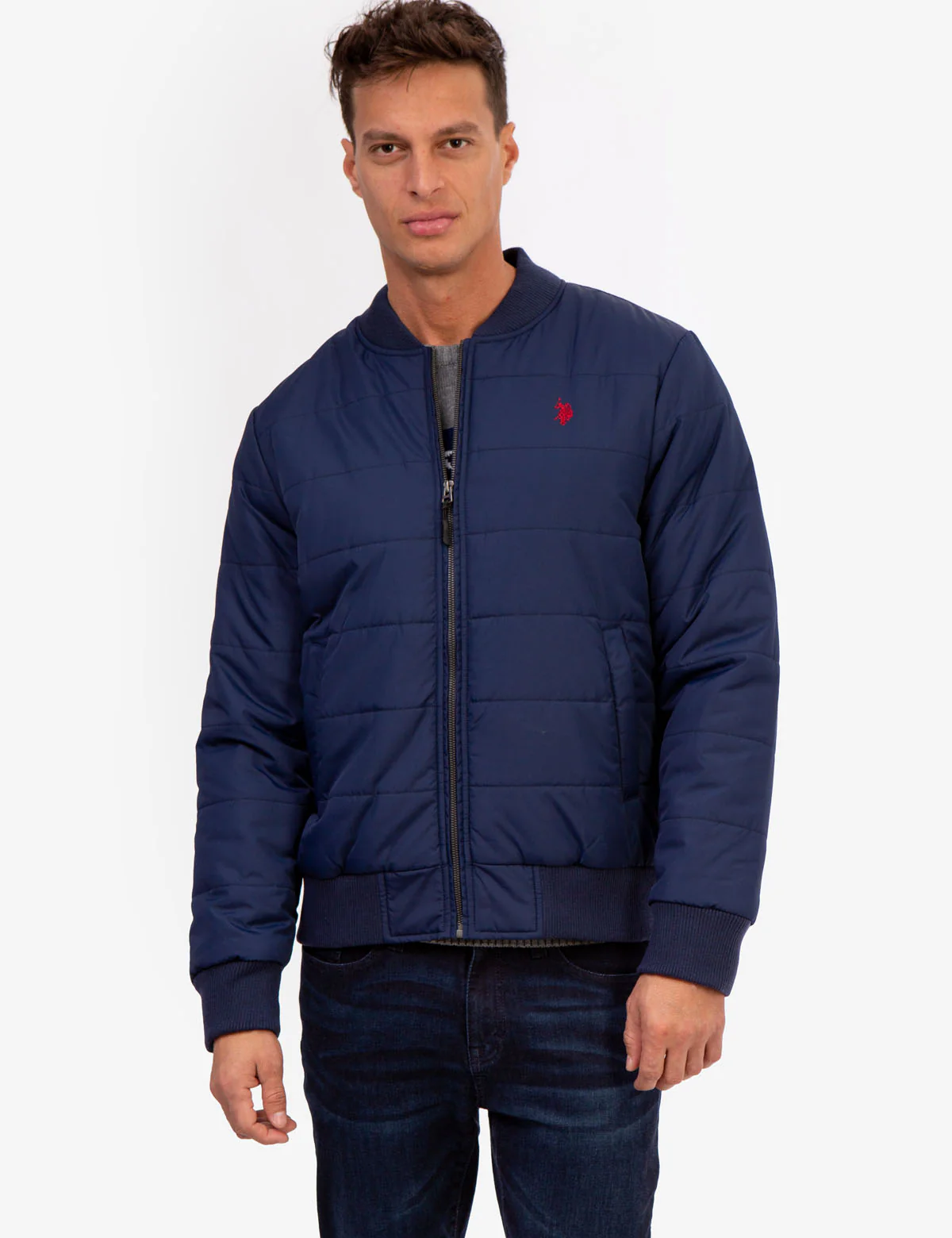 QUILTED BOMBER JACKET - Image 8
