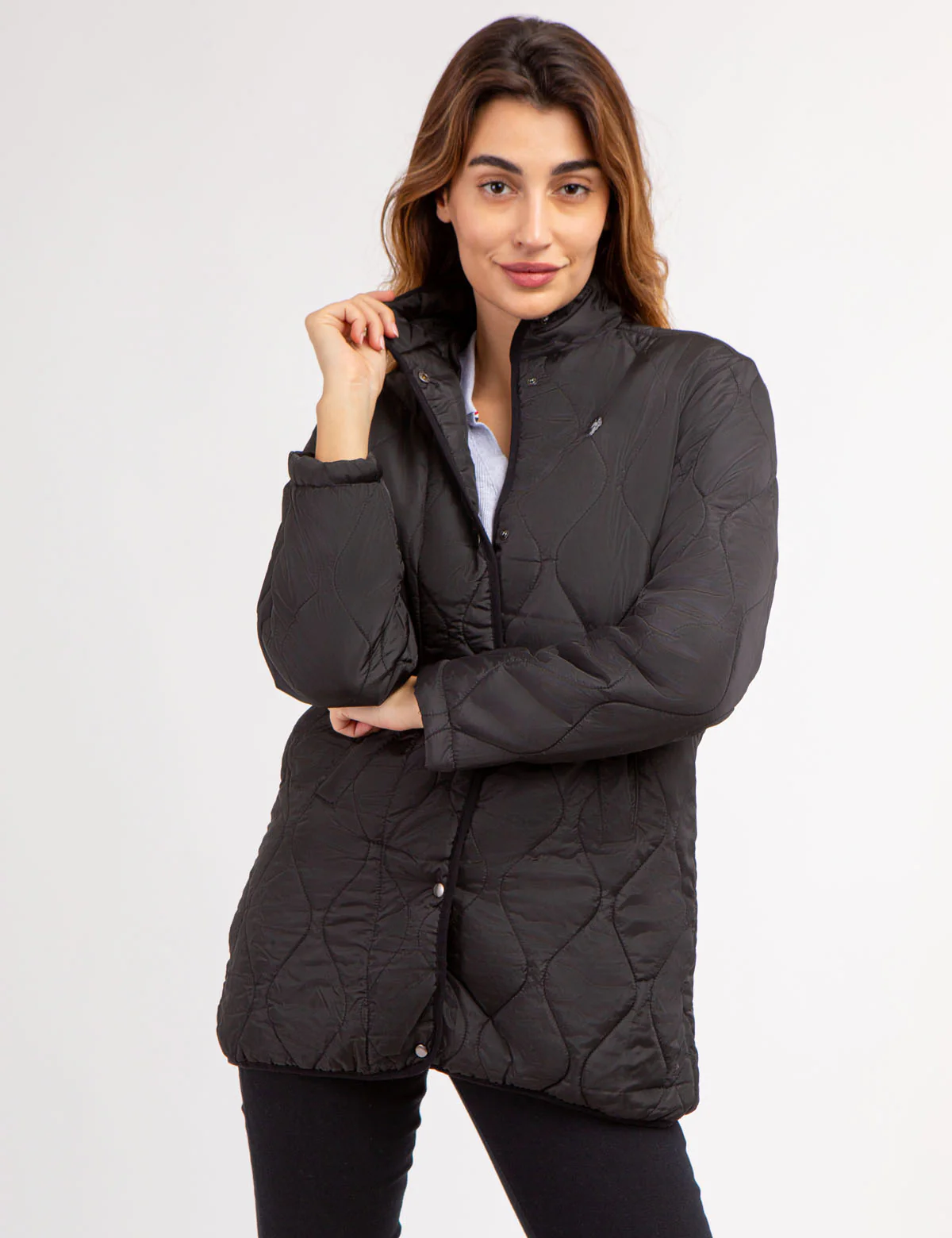 QUILTED JACKET WITH SNAPS - Image 11