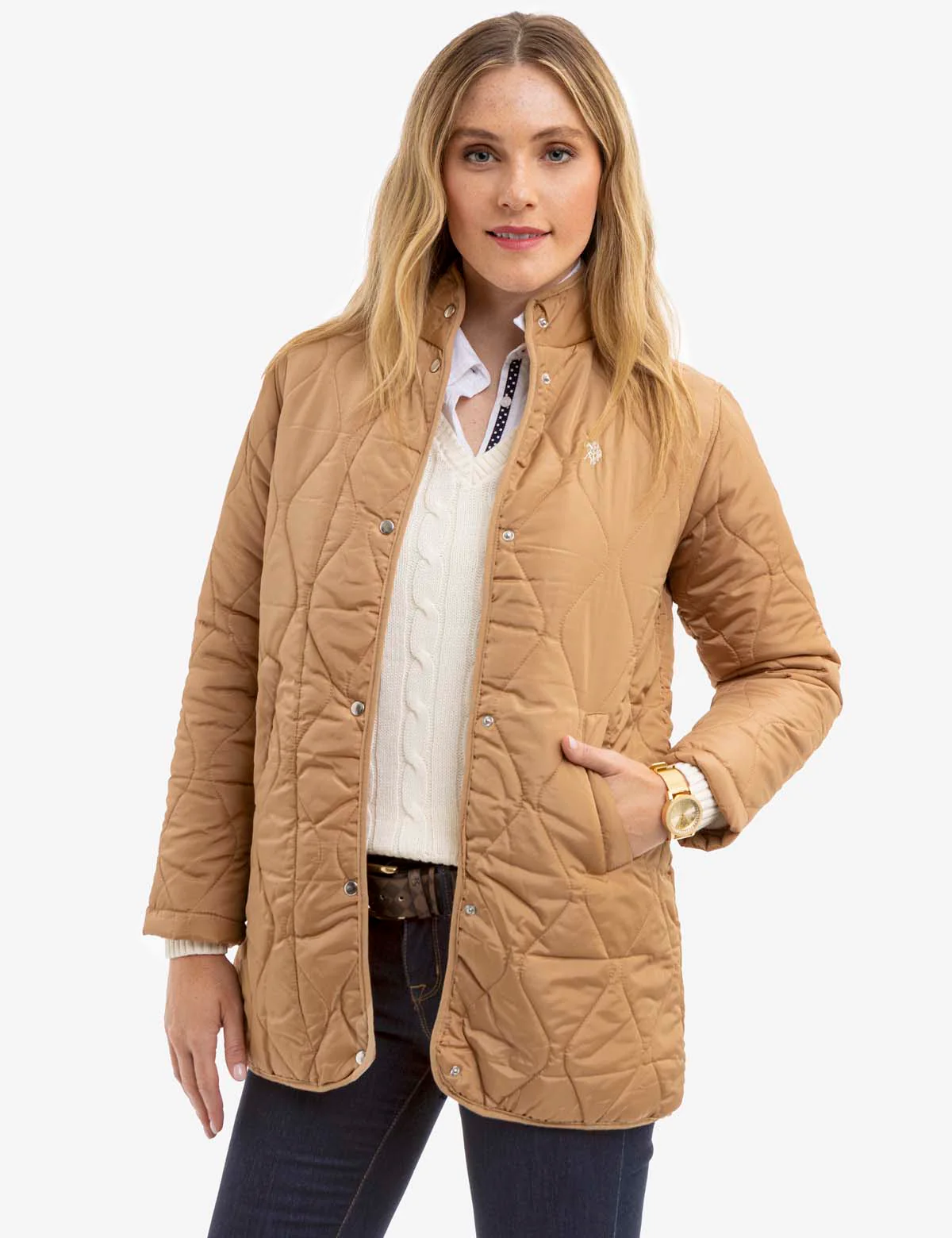 QUILTED JACKET WITH SNAPS - Image 2