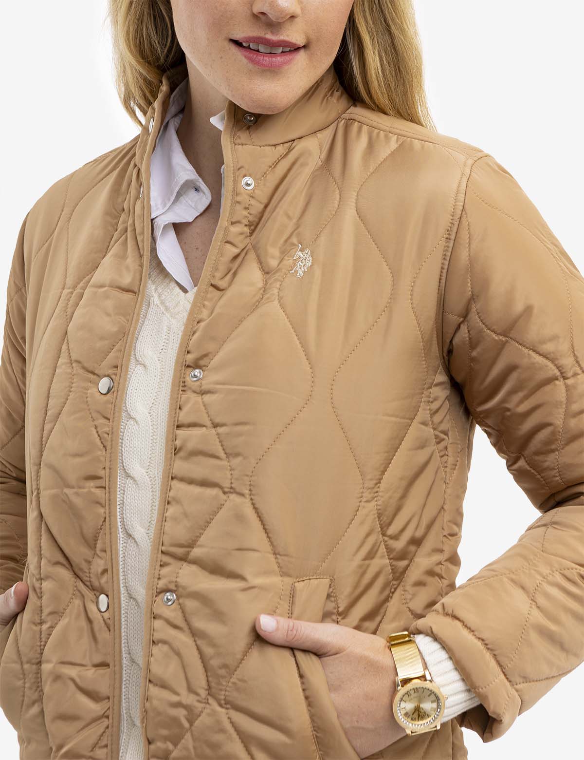 QUILTED JACKET WITH SNAPS - Image 5
