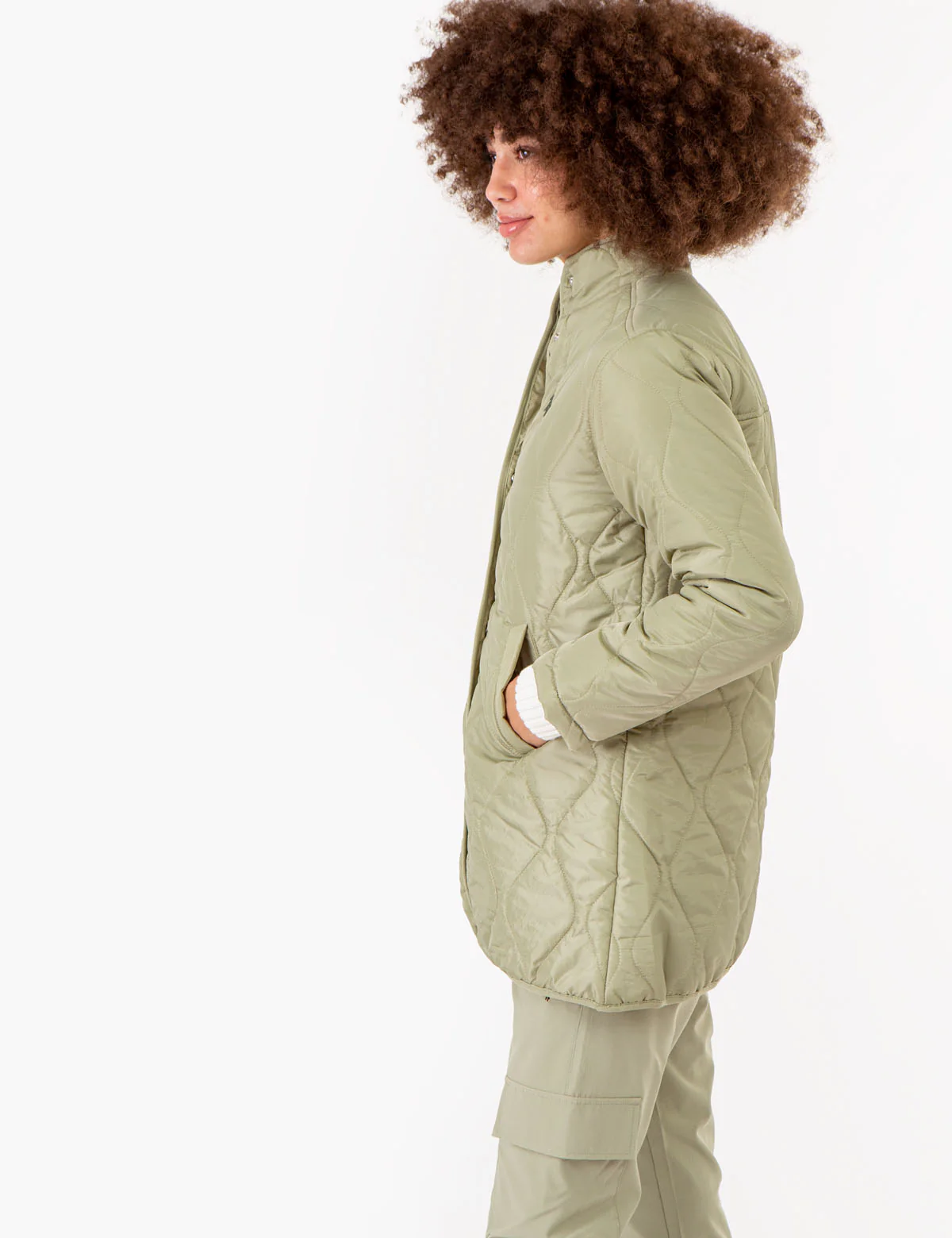 QUILTED JACKET WITH SNAPS - Image 9