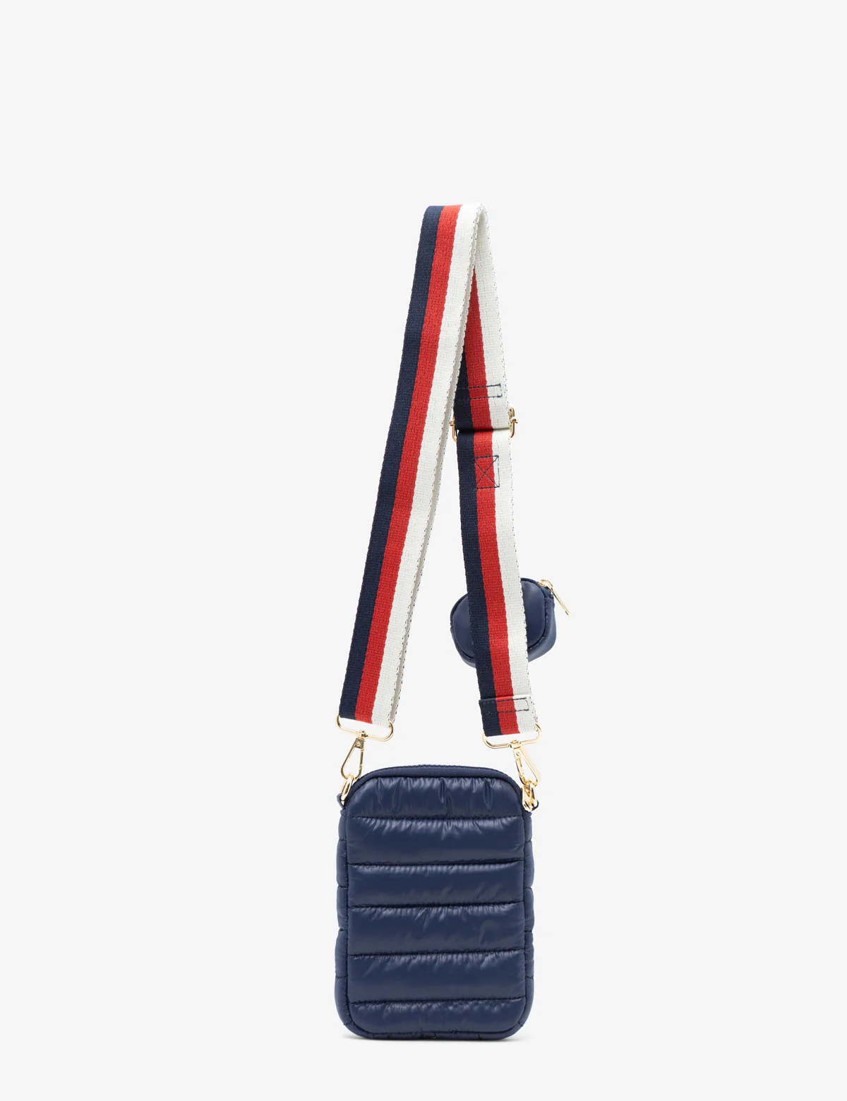 QUILTED PHONE CROSSBODY WITH ZIPPER POUCH - Image 5