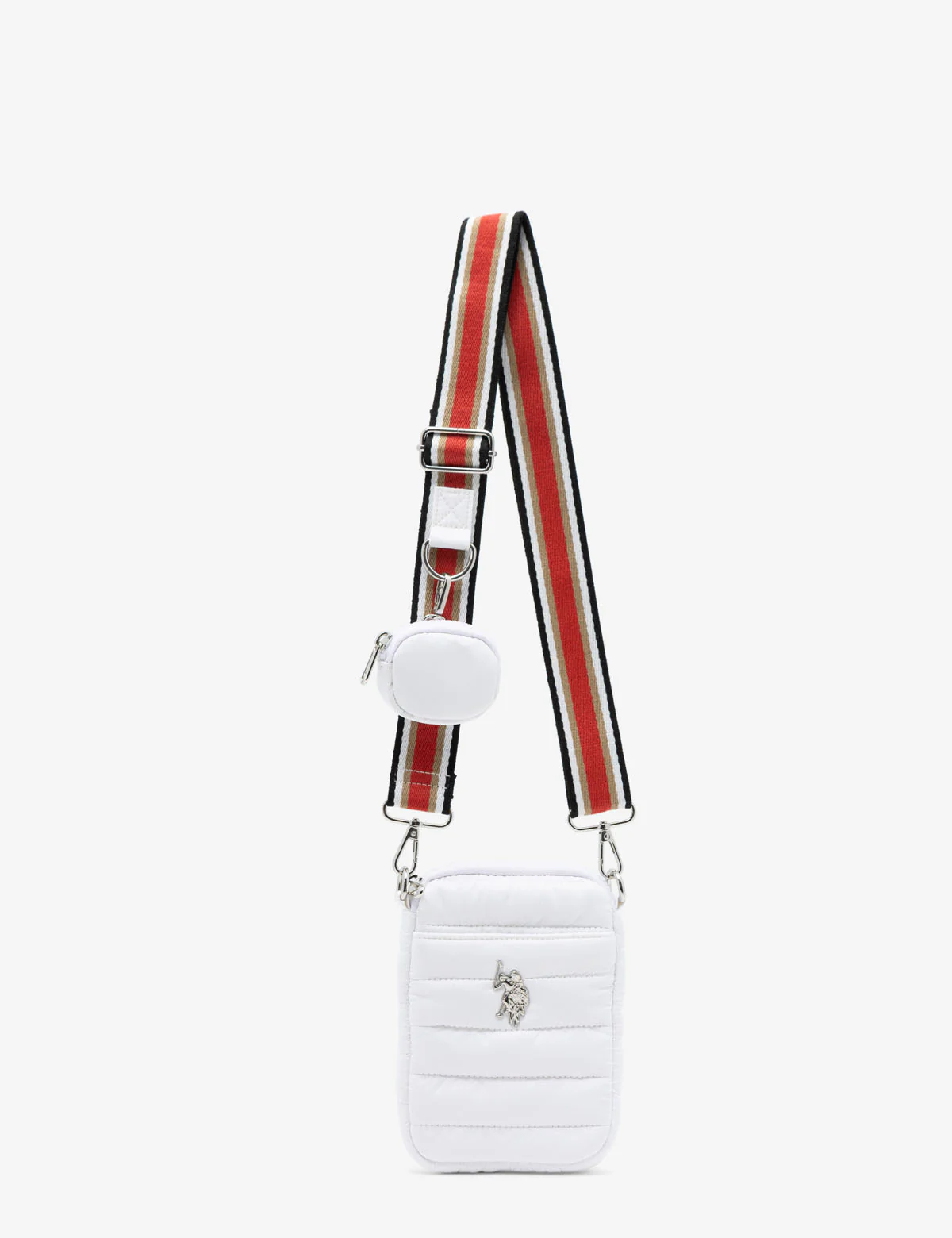 QUILTED PHONE CROSSBODY WITH ZIPPER POUCH - Image 6