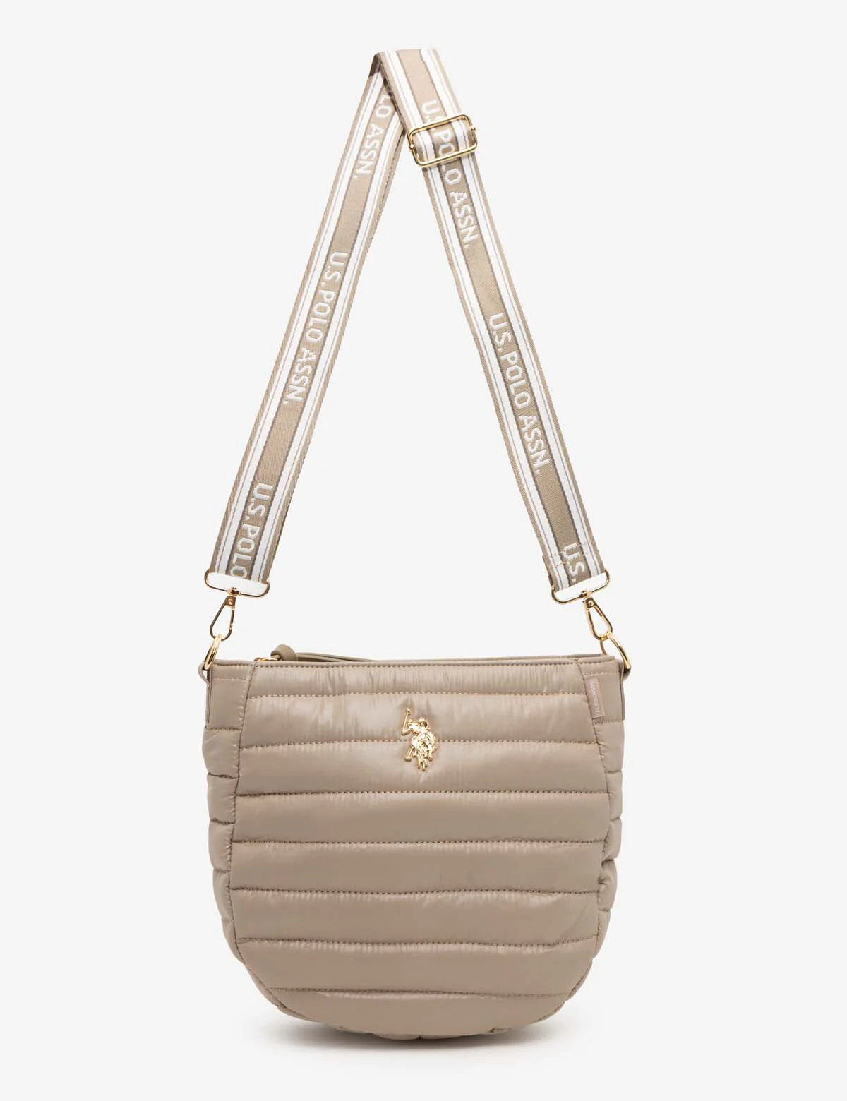QUILTED U CROSSBODY