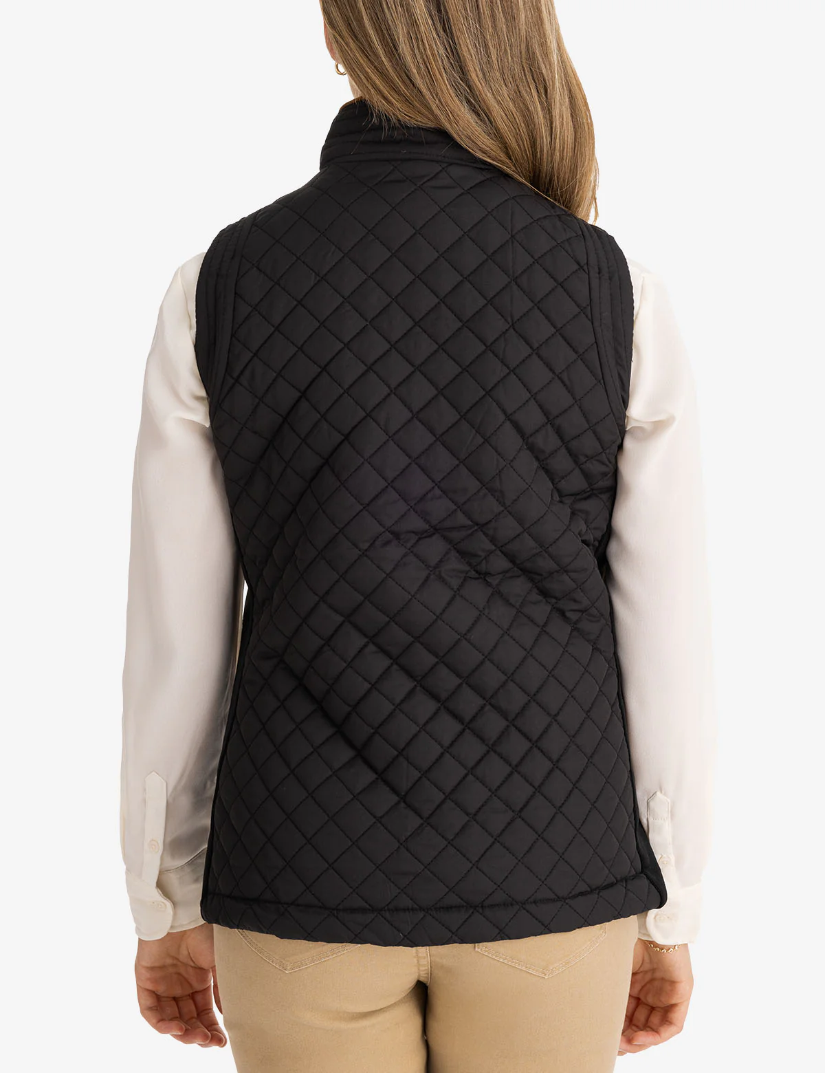 SIDE KNIT QUILTED VEST - Image 2