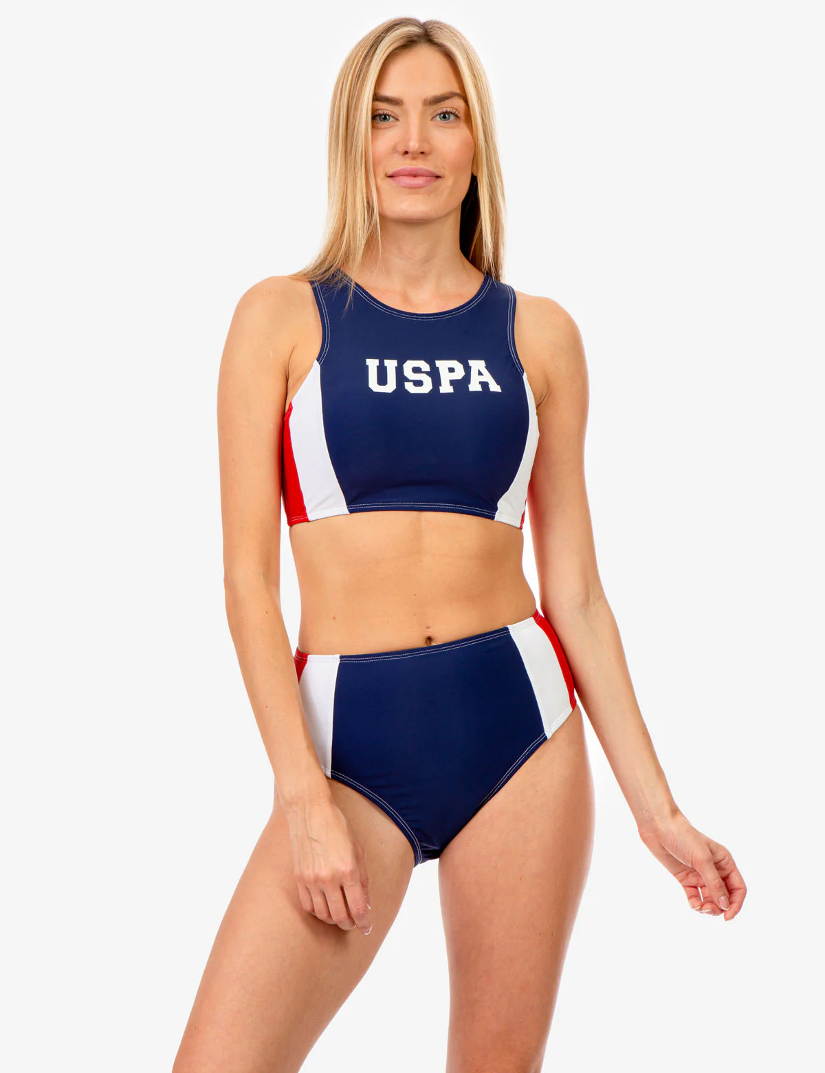 RACERBACK COLORBLOCK BIKINI TOP - Image 2