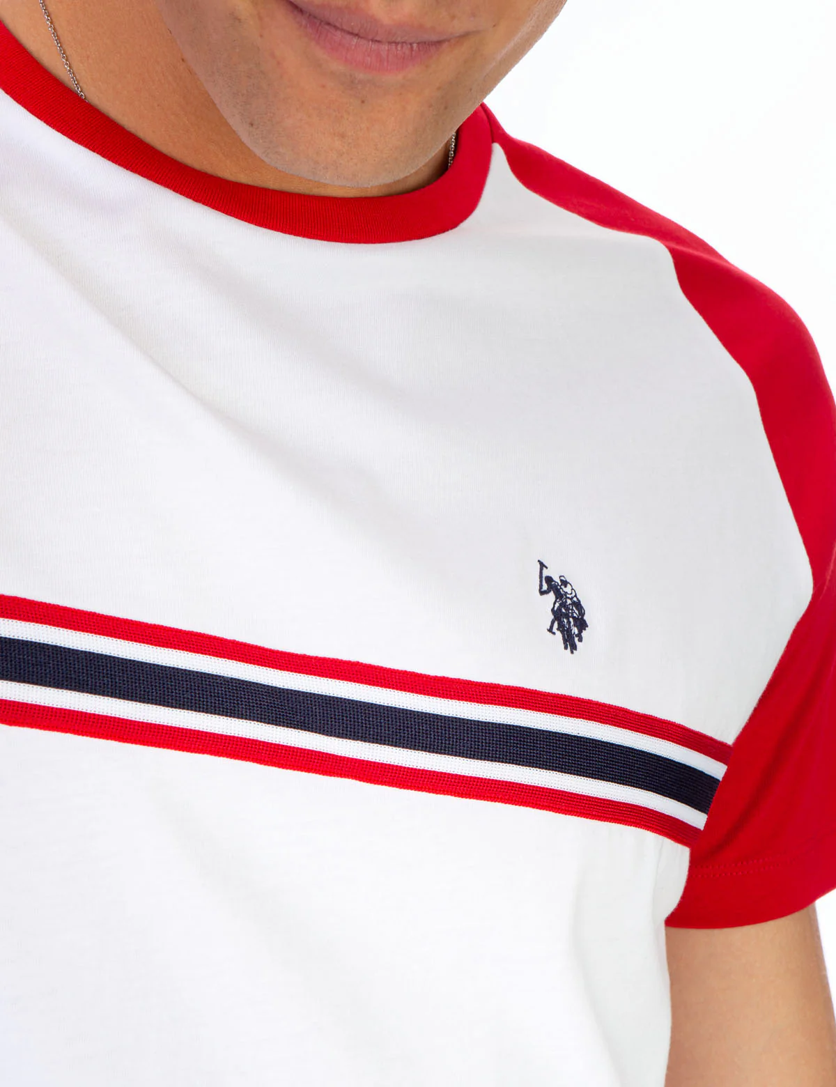 RAGLAN CHEST STRIPE T-SHIRT - Image 11