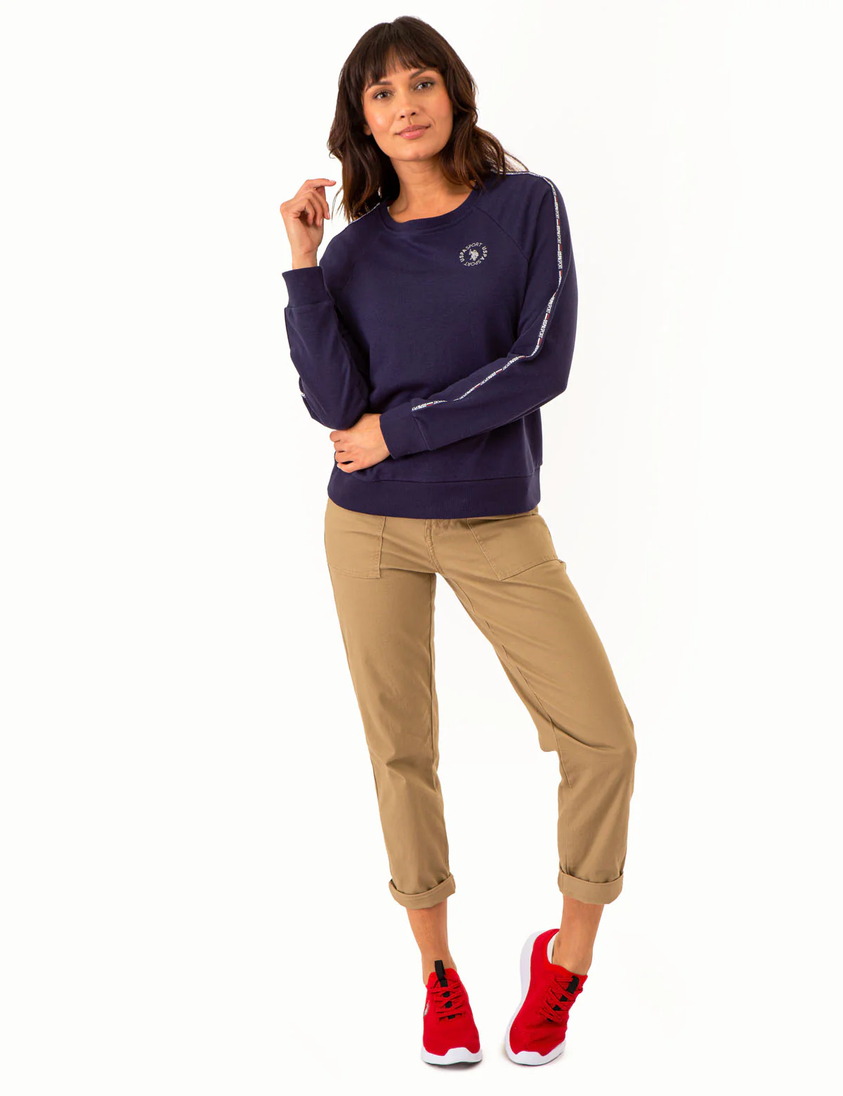 RAGLAN SLEEVE PULLOVER SWEATSHIRT - Image 2