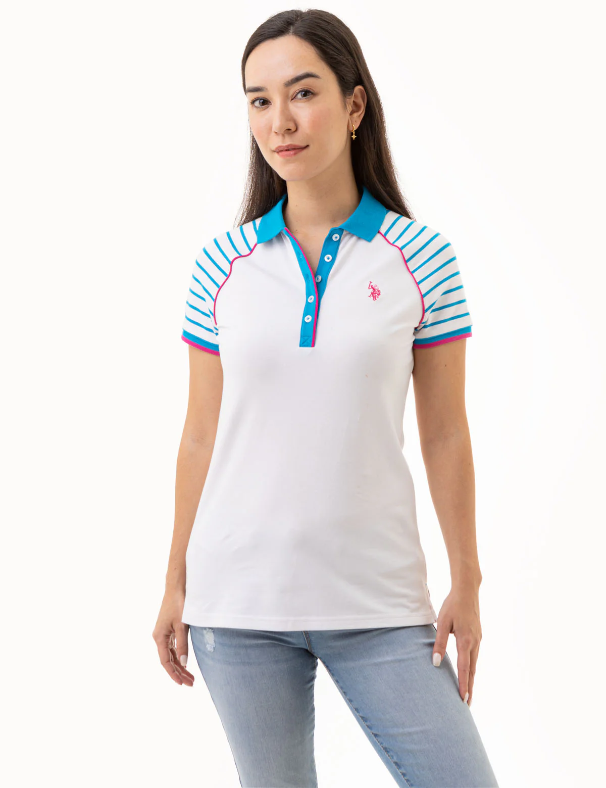 RAGLAN STRIPE POLO SHIRT - Image 3