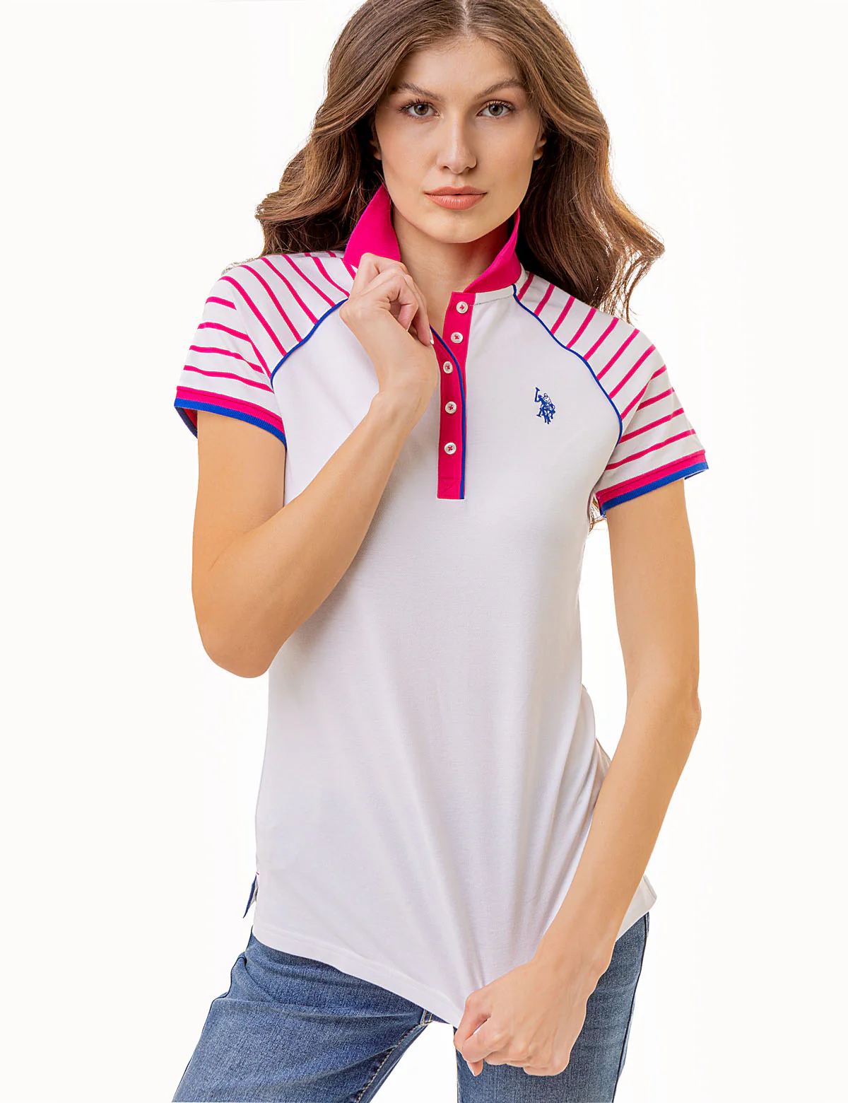 RAGLAN STRIPE POLO SHIRT - Image 5