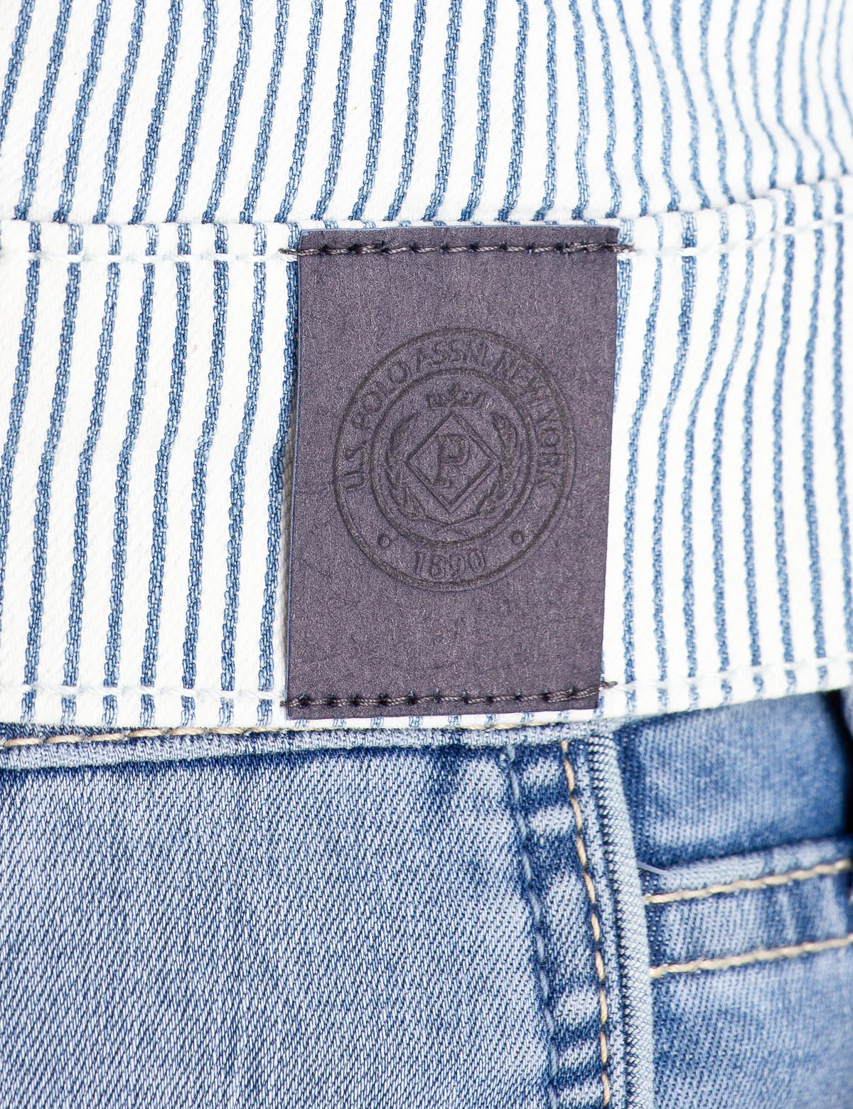 RAILROAD STRIPE DENIM JACKET - Image 7