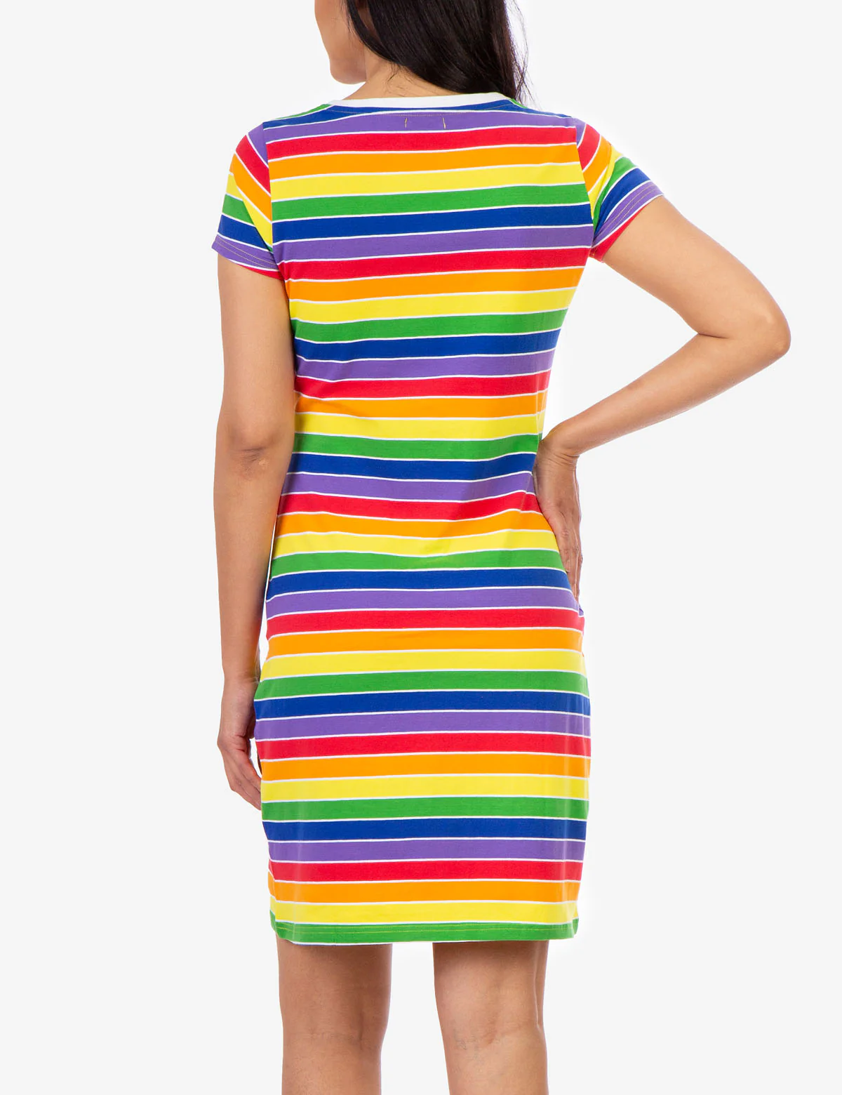 RAINBOW STRIPE DRESS - Image 4