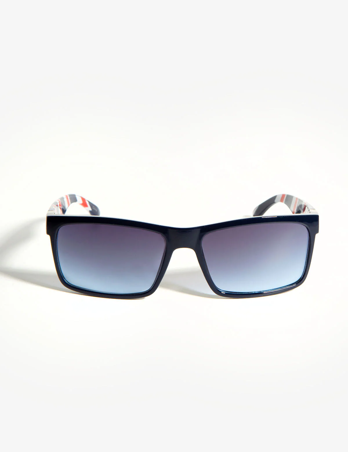 RECTANGLE BARBER PATTERNED SUNGLASSES - Image 4