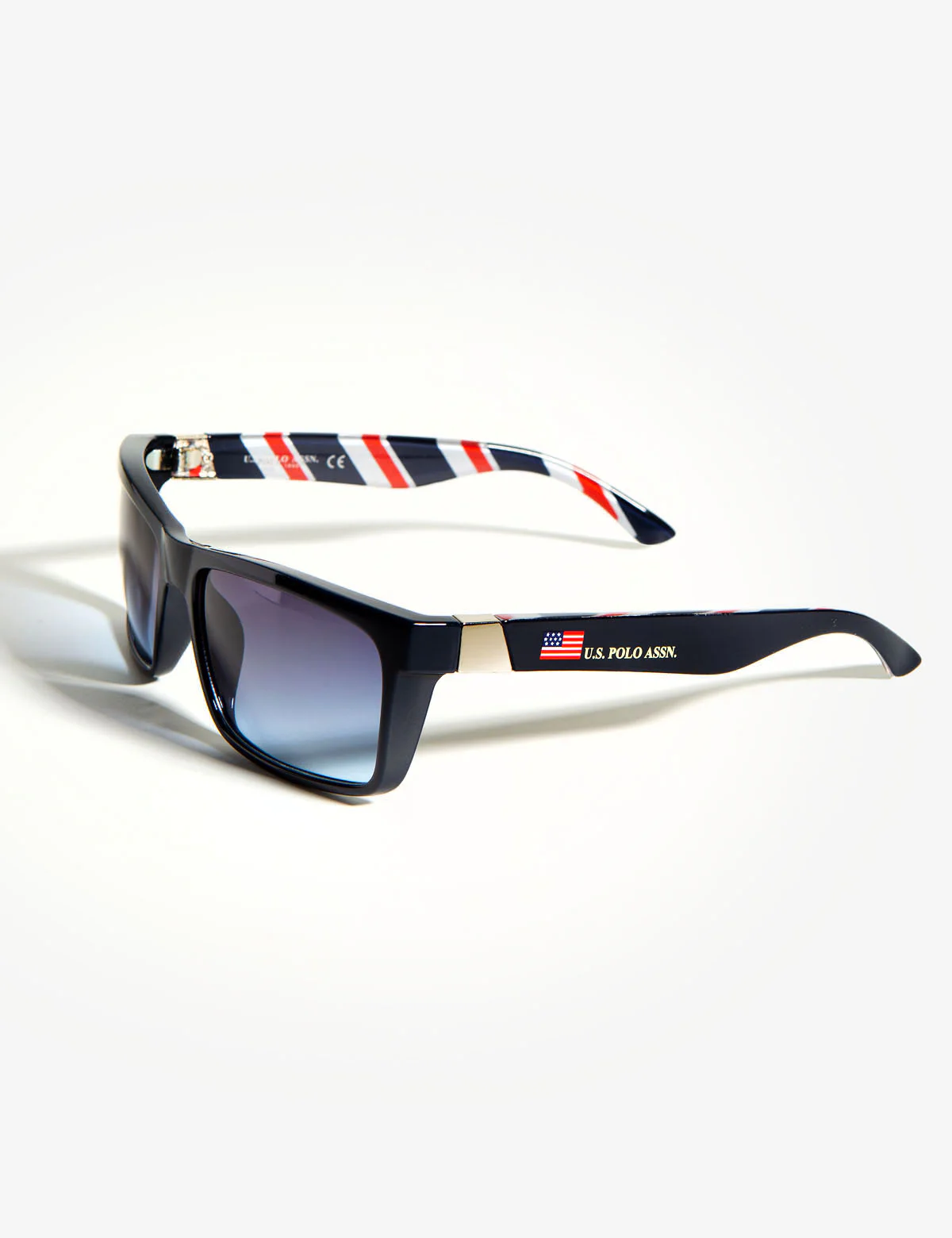 RECTANGLE BARBER PATTERNED SUNGLASSES - Image 6