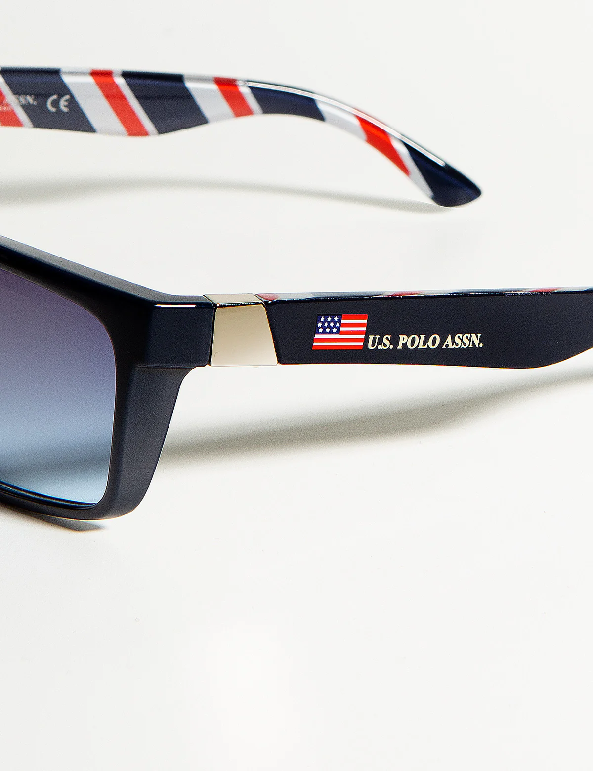 RECTANGLE BARBER PATTERNED SUNGLASSES - Image 7