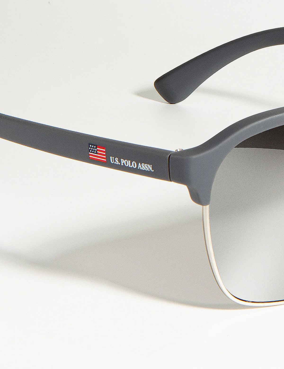 MEN'S RECTANGULAR COMBO METAL AVIATOR SUNGLASSES - Image 3