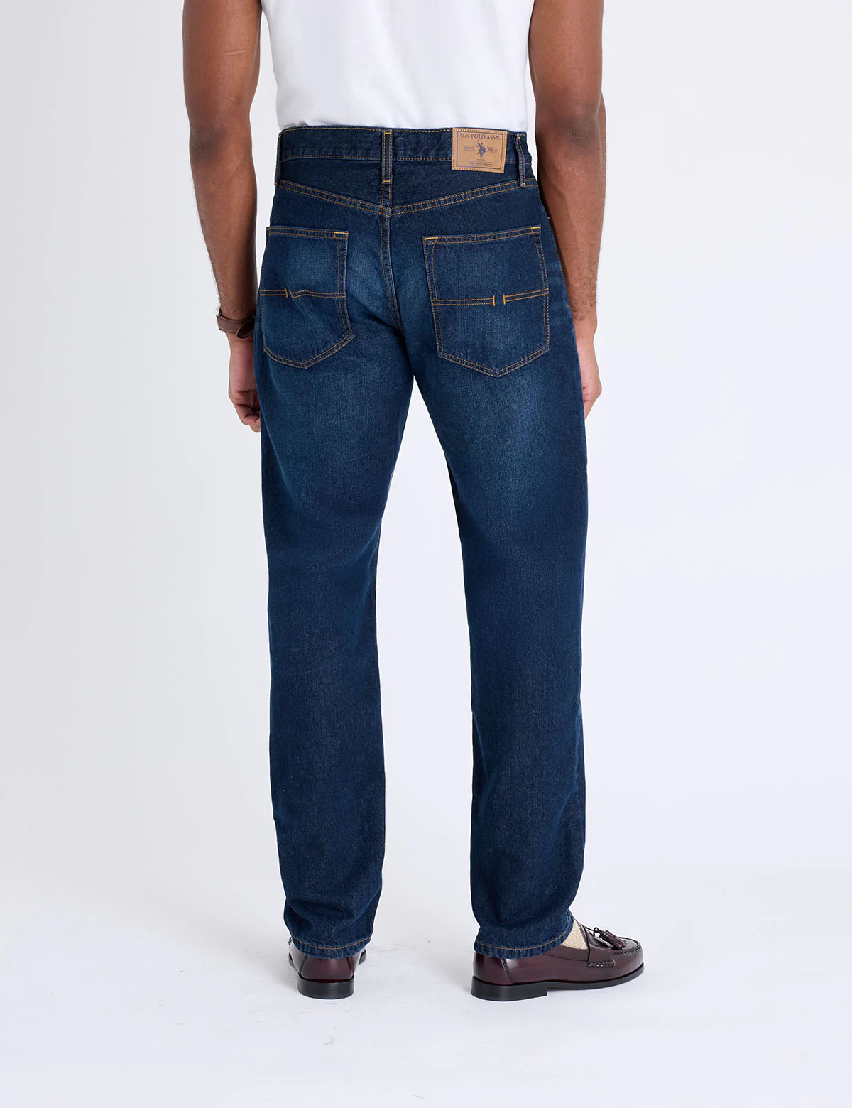 RELAXED STRAIGHT 5 POCKET JEANS - Image 3