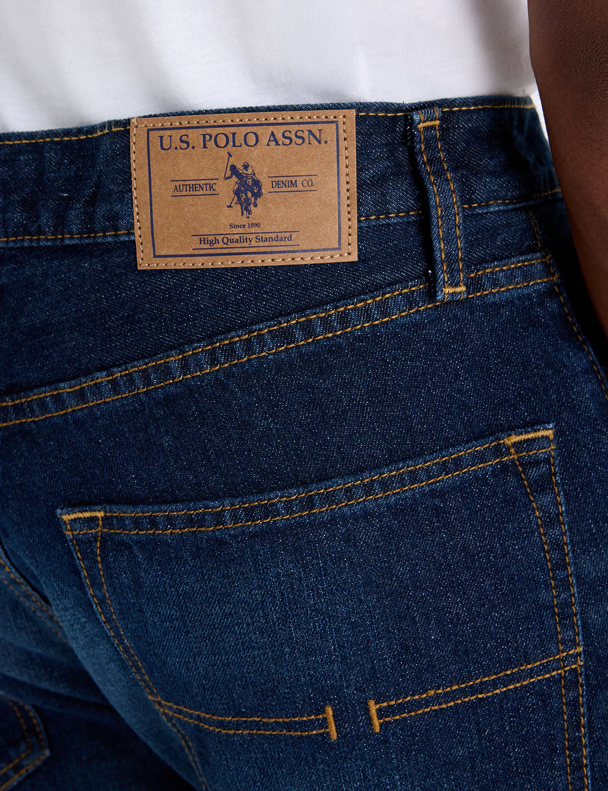 RELAXED STRAIGHT 5 POCKET JEANS - Image 4
