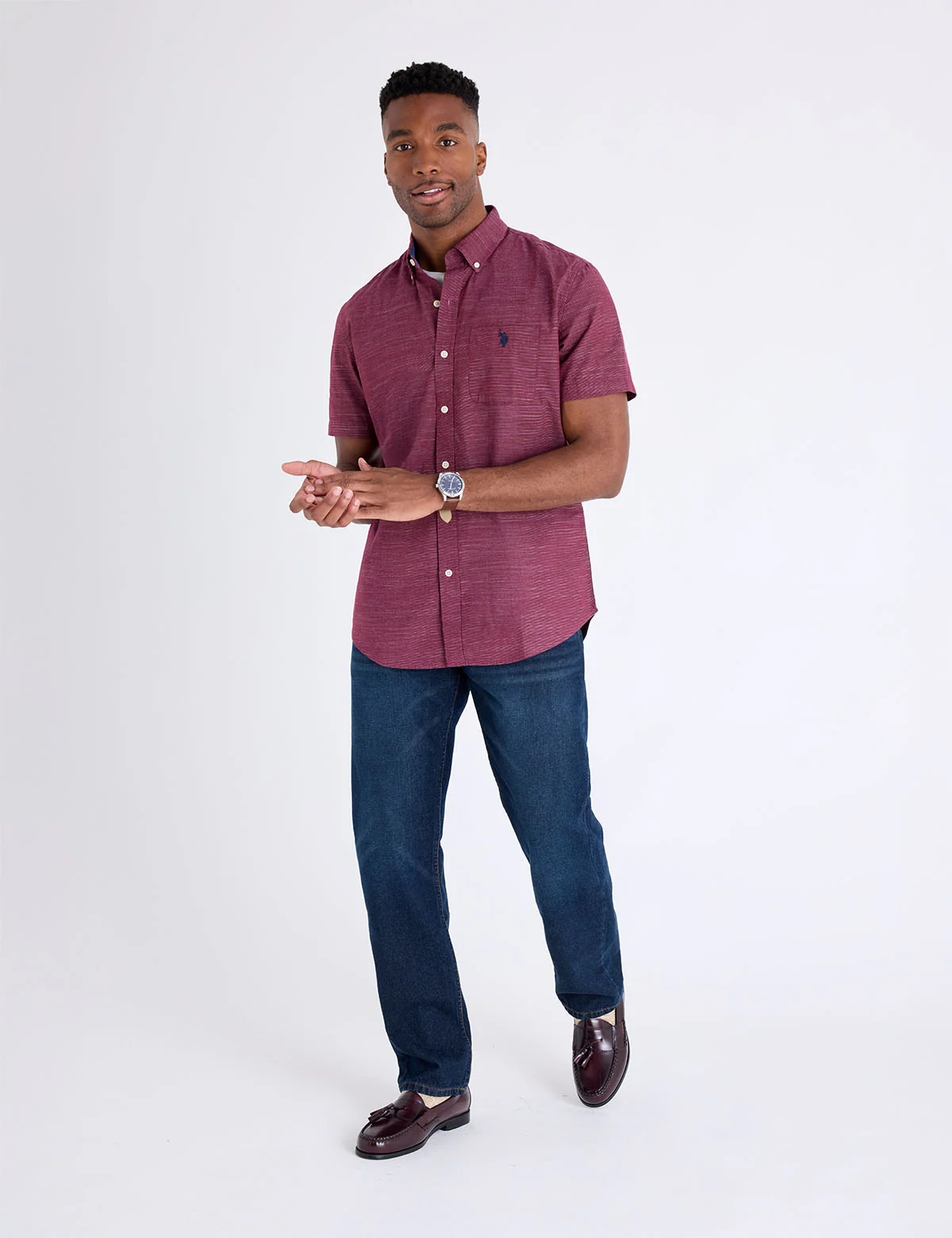 RELAXED STRAIGHT 5 POCKET JEANS - Image 6