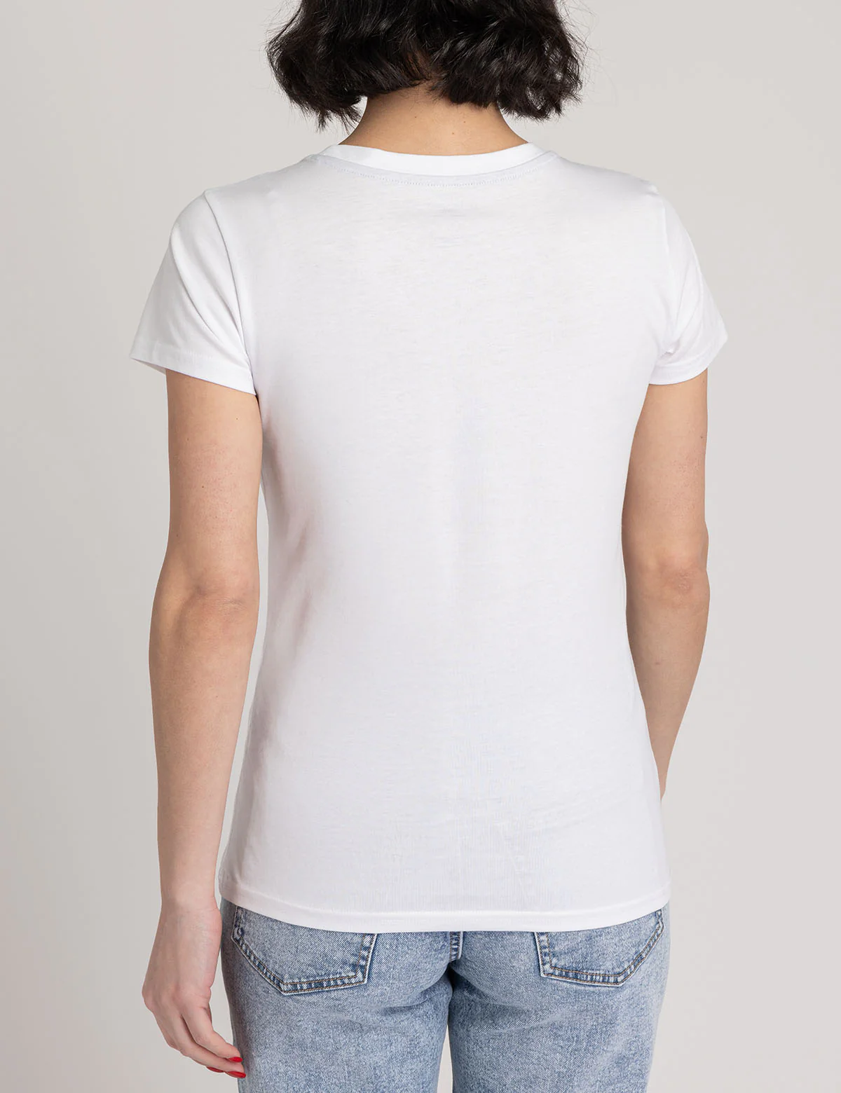 RHINESTONE AMERICANA SCOOP NECK T-SHIRT - Image 3