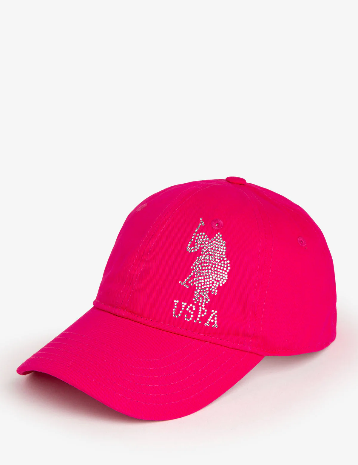 RHINESTONE LOGO BASEBALL CAP - Image 10