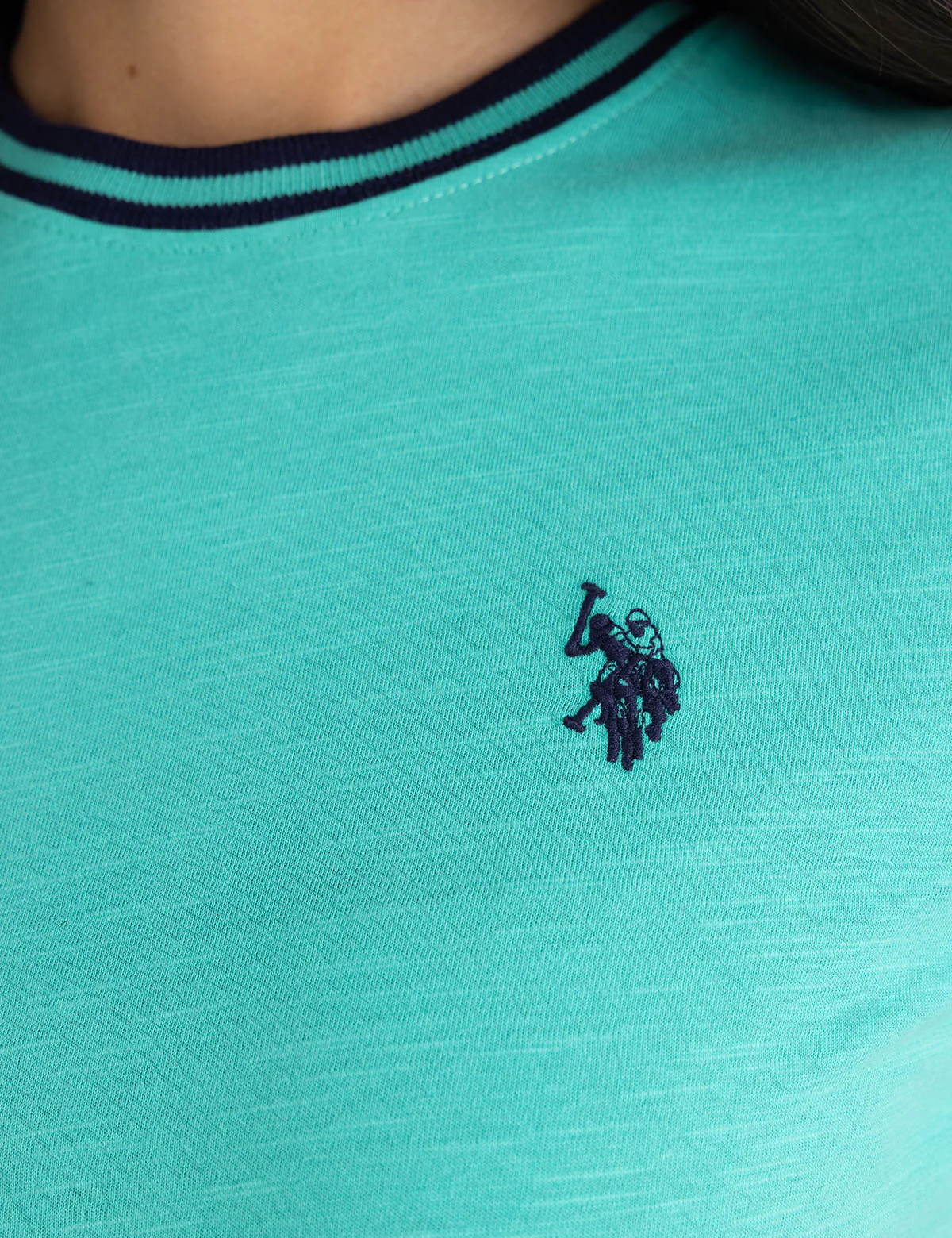 RINGER NECK TRIM T-SHIRT - Image 6