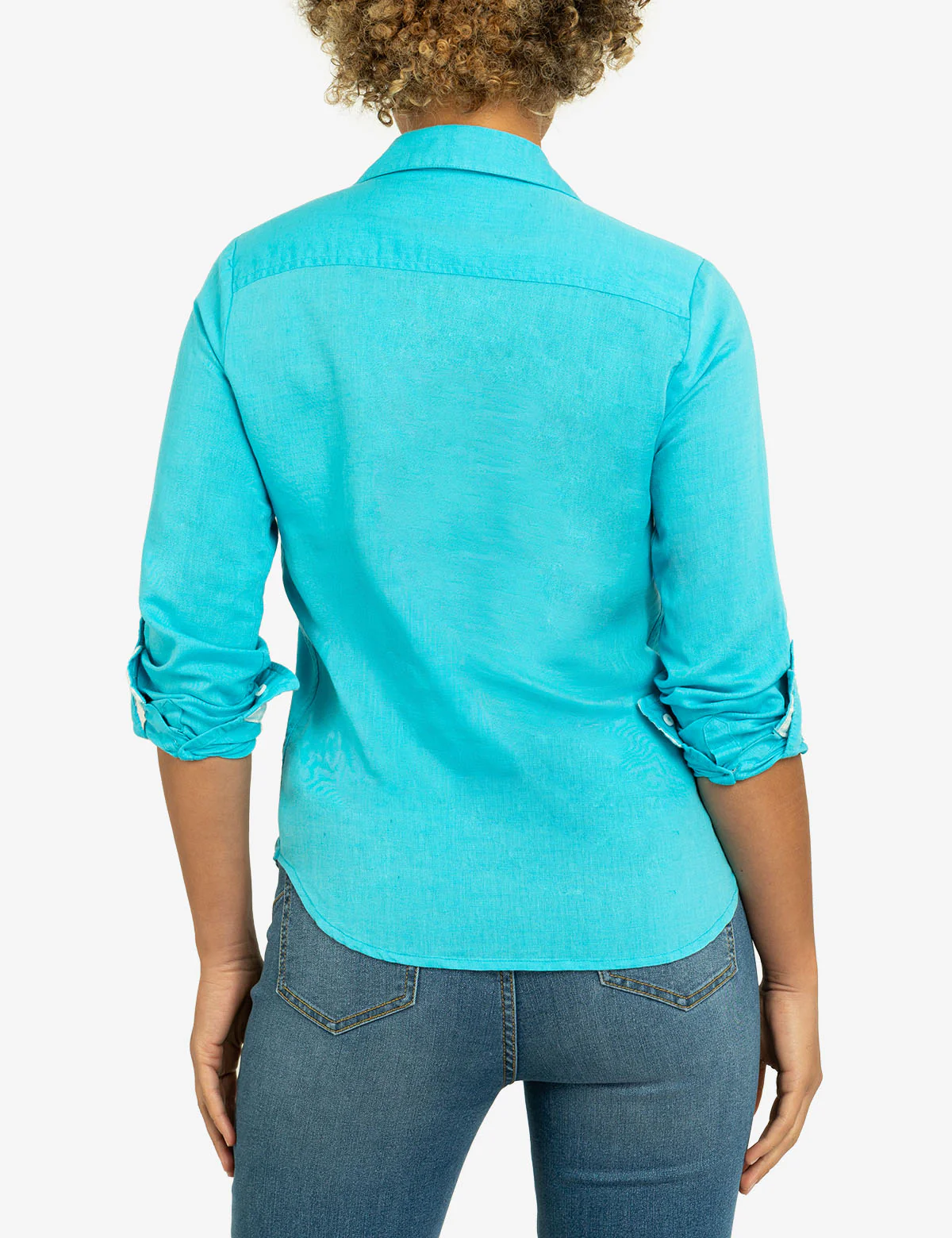 ROLL SLEEVE LINEN SHIRT - Image 10