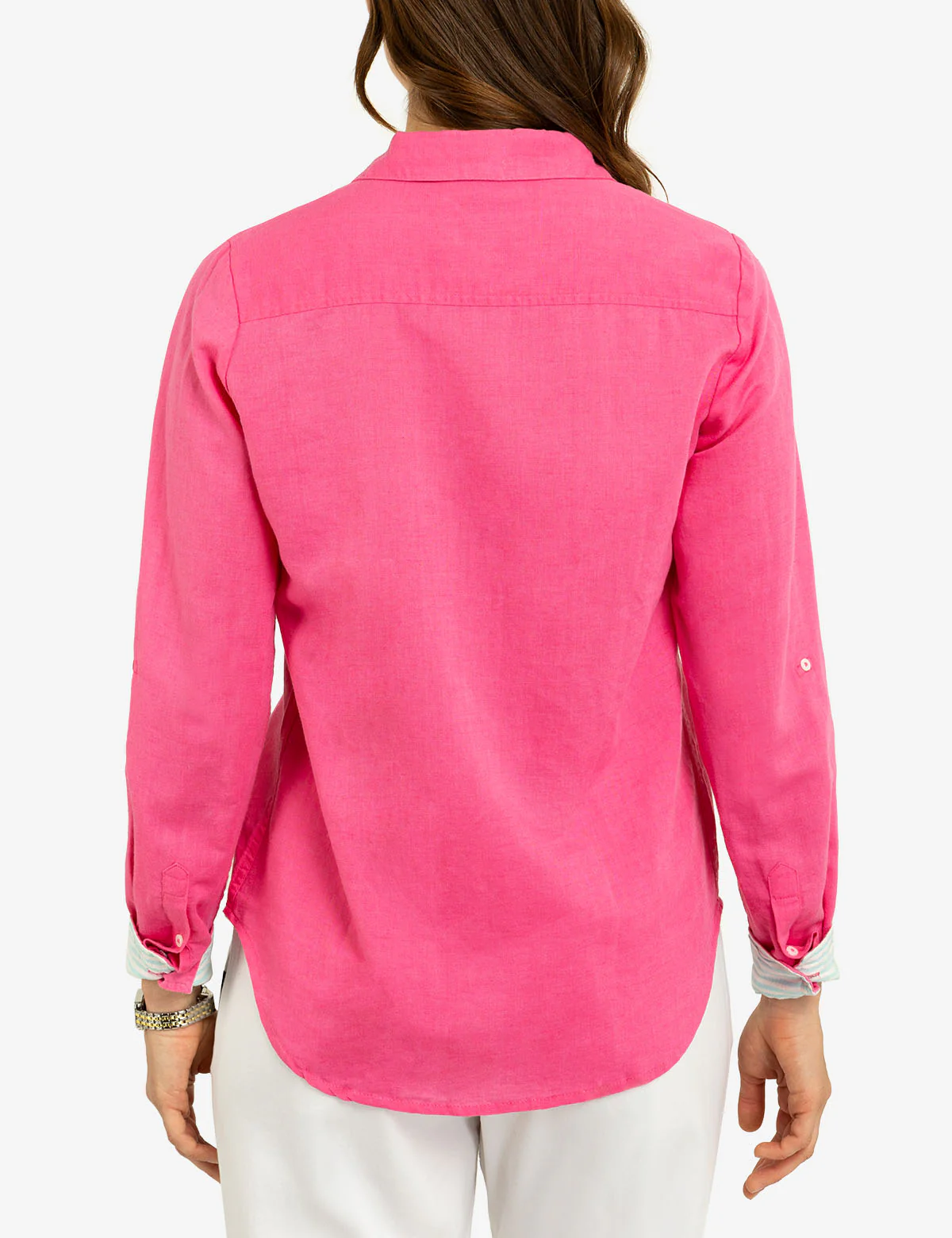ROLL SLEEVE LINEN SHIRT - Image 19