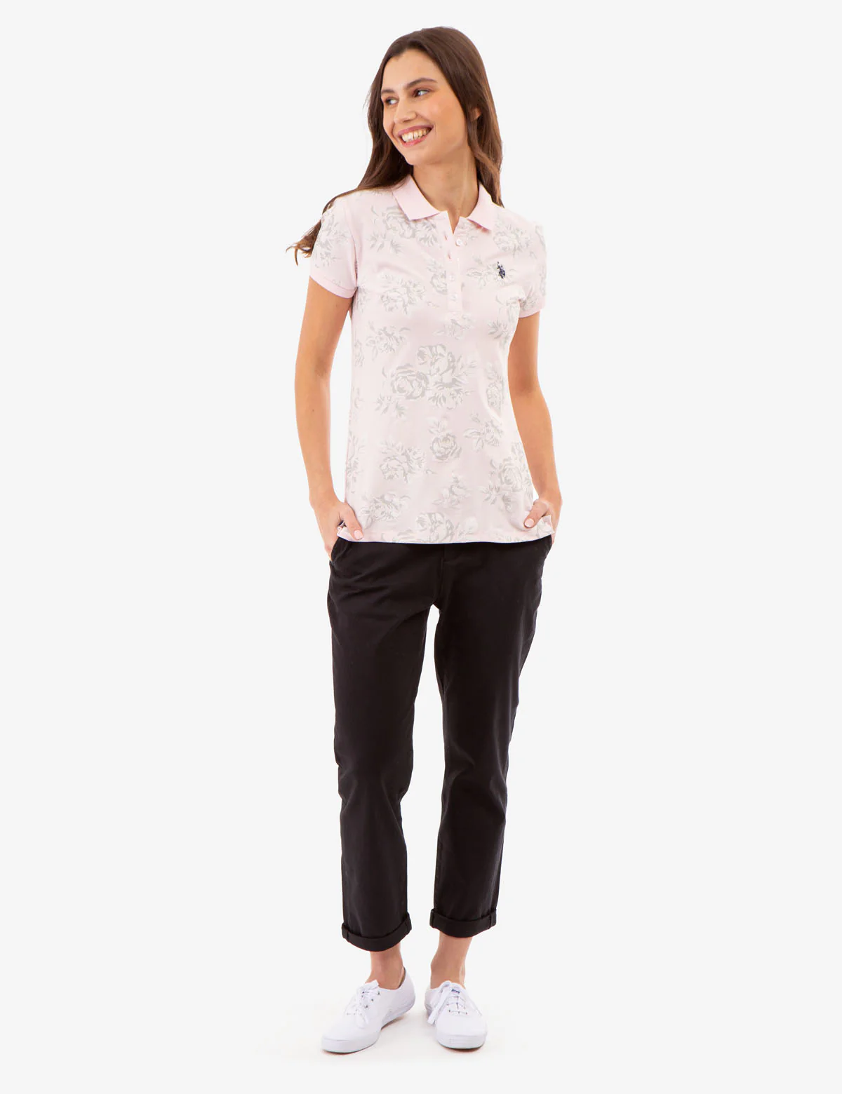 ROSE PRINT POLO SHIRT - Image 5