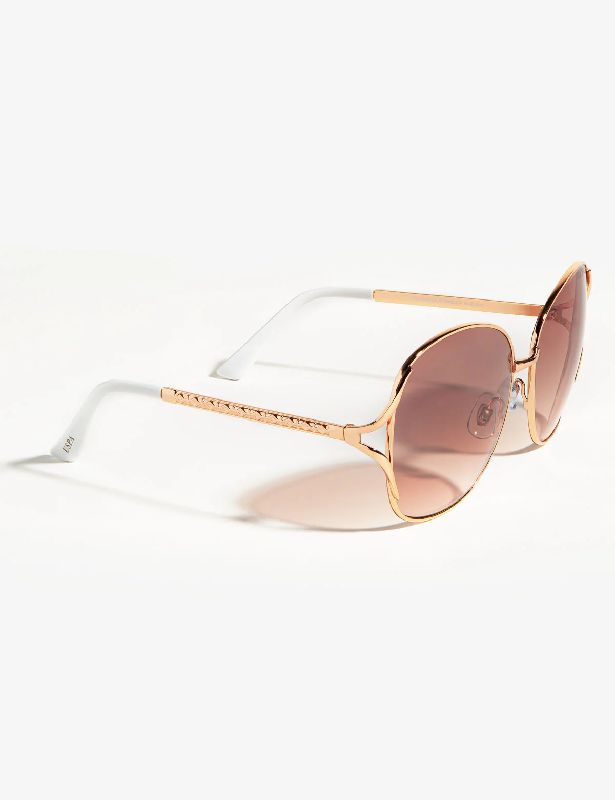 LADIES ROUND METAL VENTED SUNGLASSES - Image 2
