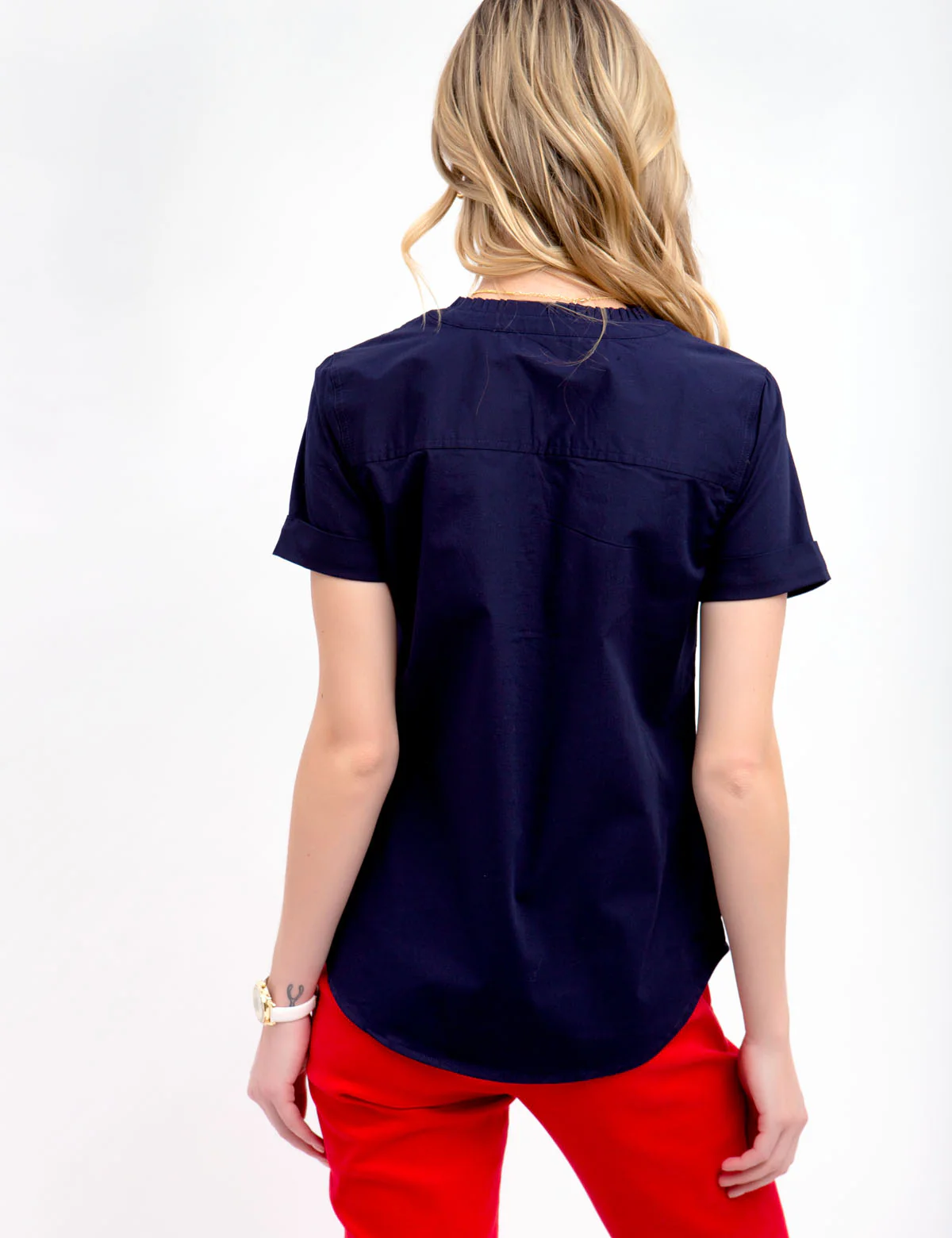 RUFFLE POPOVER TOP - Image 12